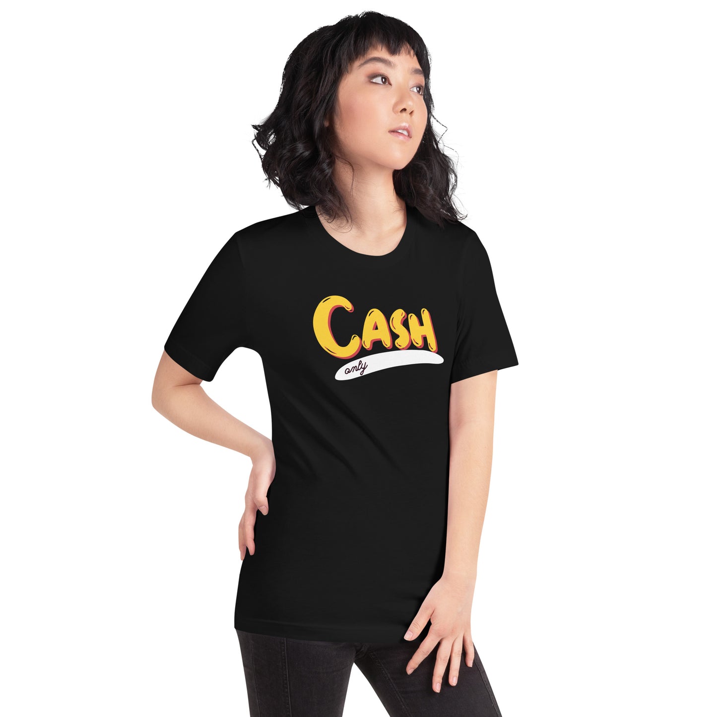 Cash Only Unisex t-shirt