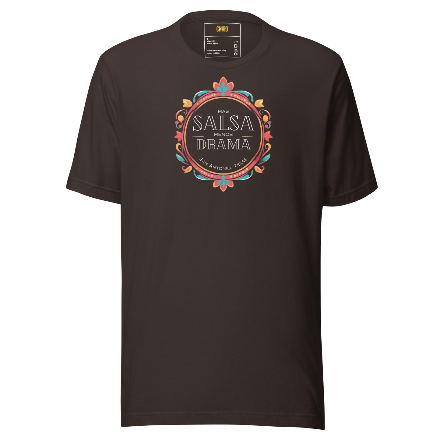 Mas Salsa Menos Drama Unisex t-shirt