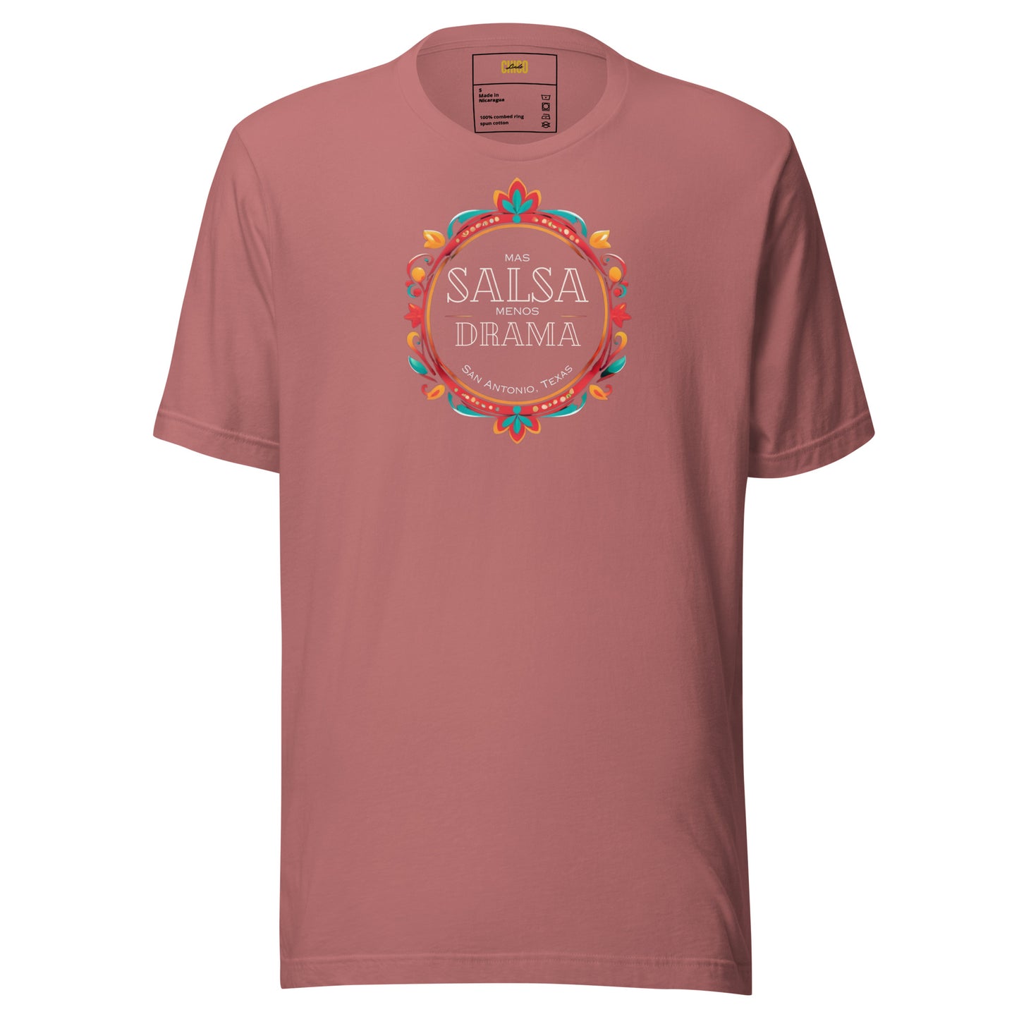 Mas Salsa Menos Drama Unisex t-shirt