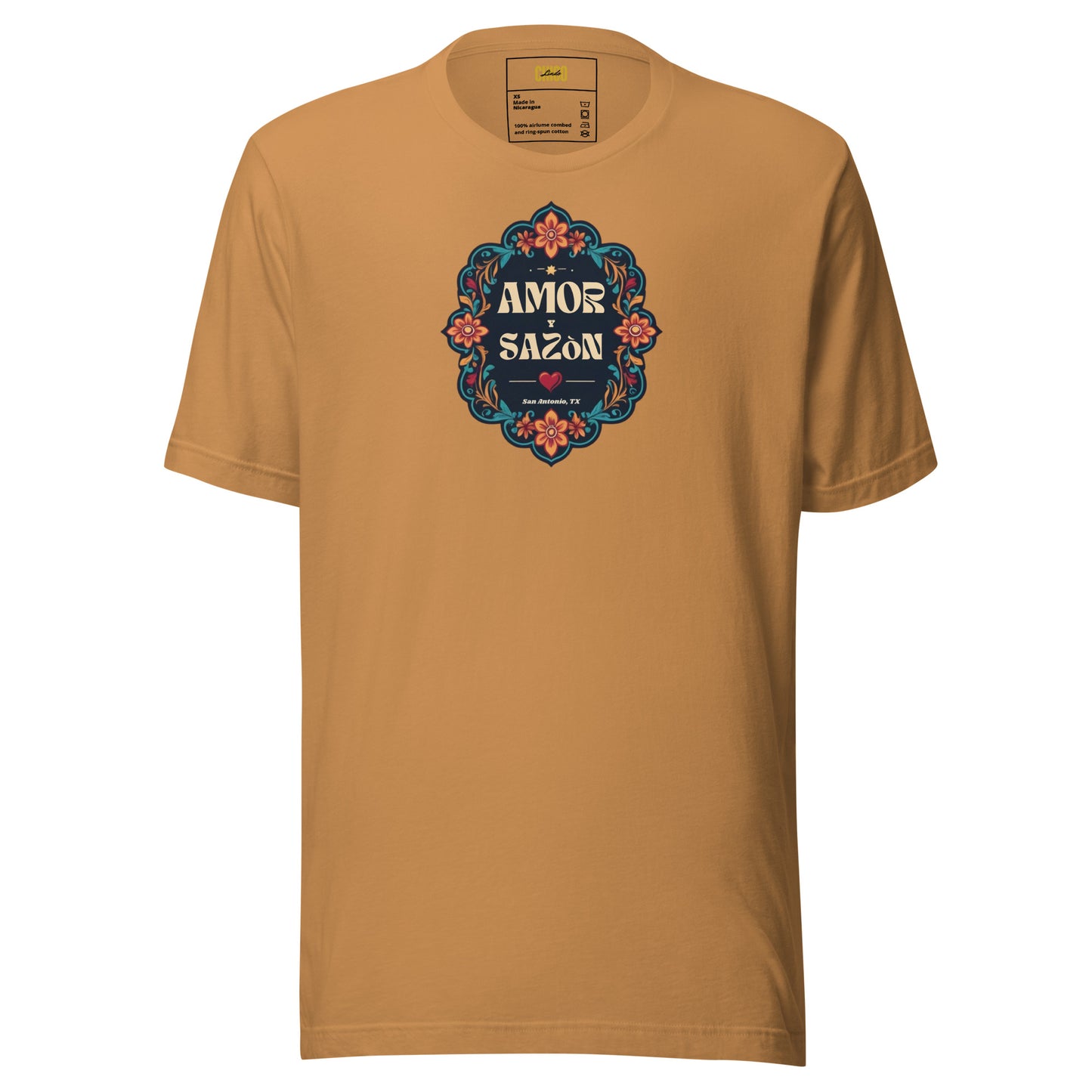 Amor Y Sazon Unisex t-shirt