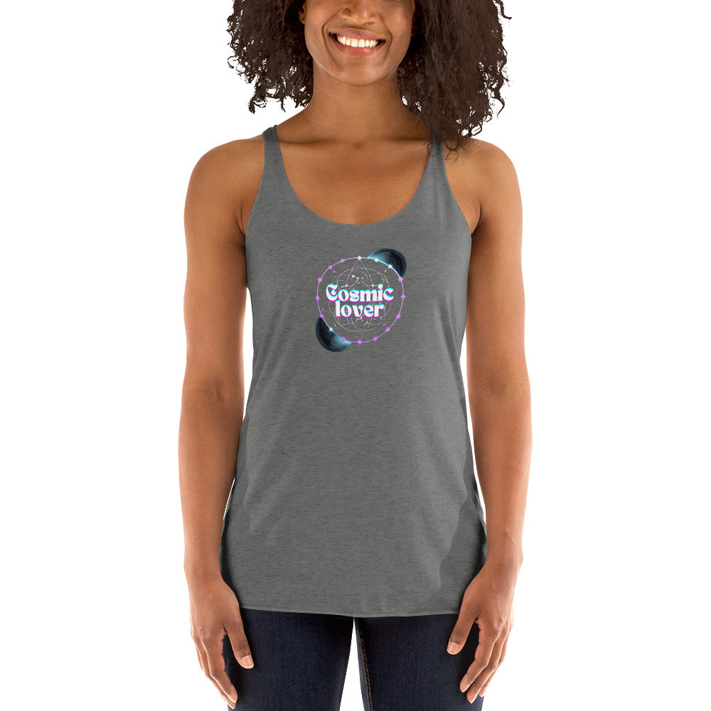 Cosmic Lover Women's Racerback Tank