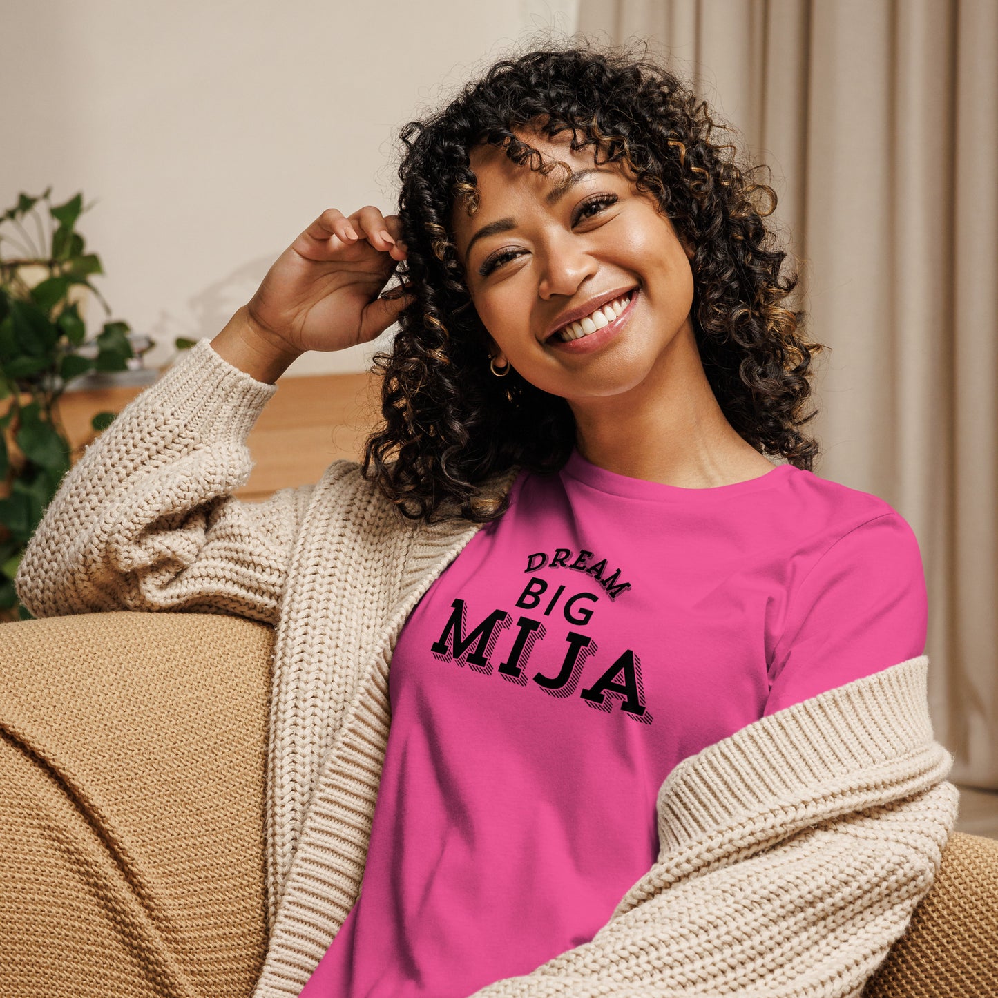 Dream Big Mija Women's Relaxed T-Shirt
