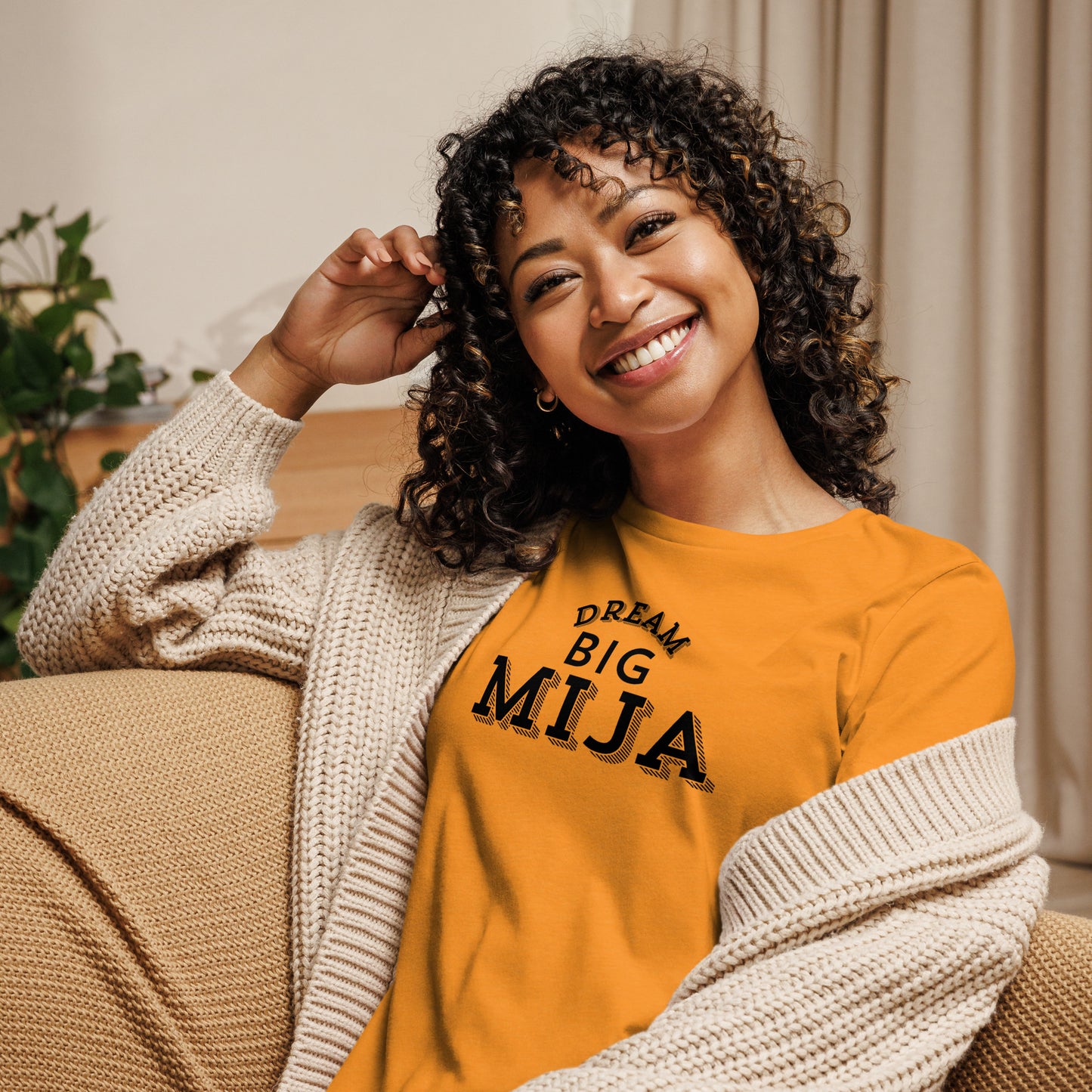 Dream Big Mija Women's Relaxed T-Shirt