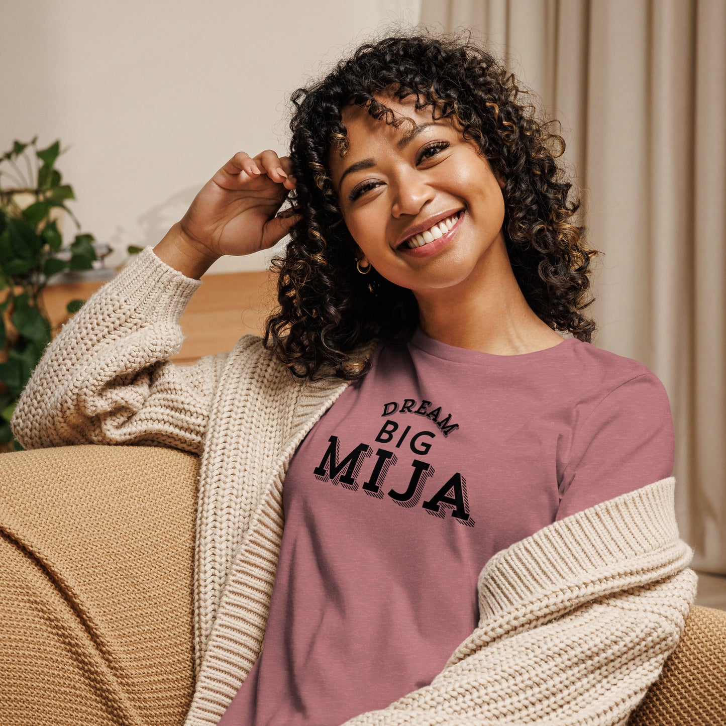 Dream Big Mija Women's Relaxed T-Shirt