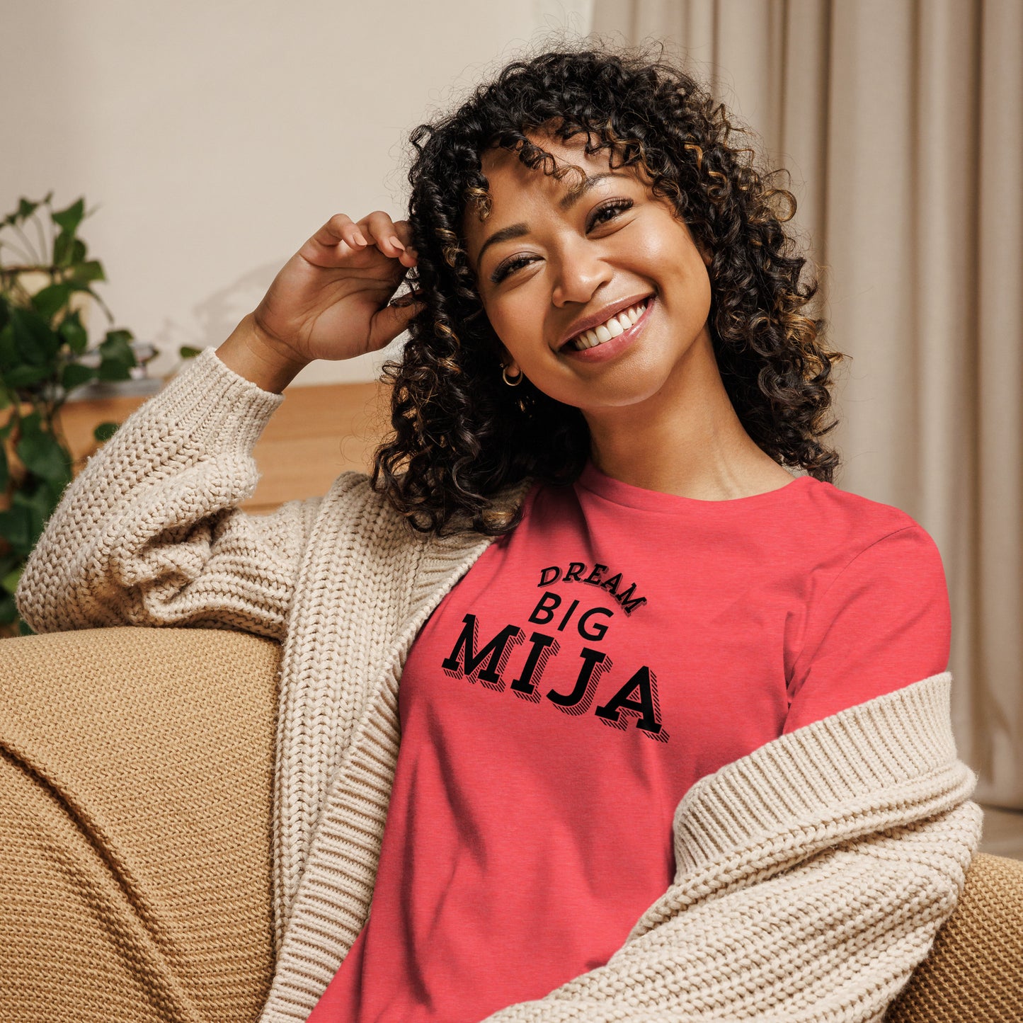 Dream Big Mija Women's Relaxed T-Shirt