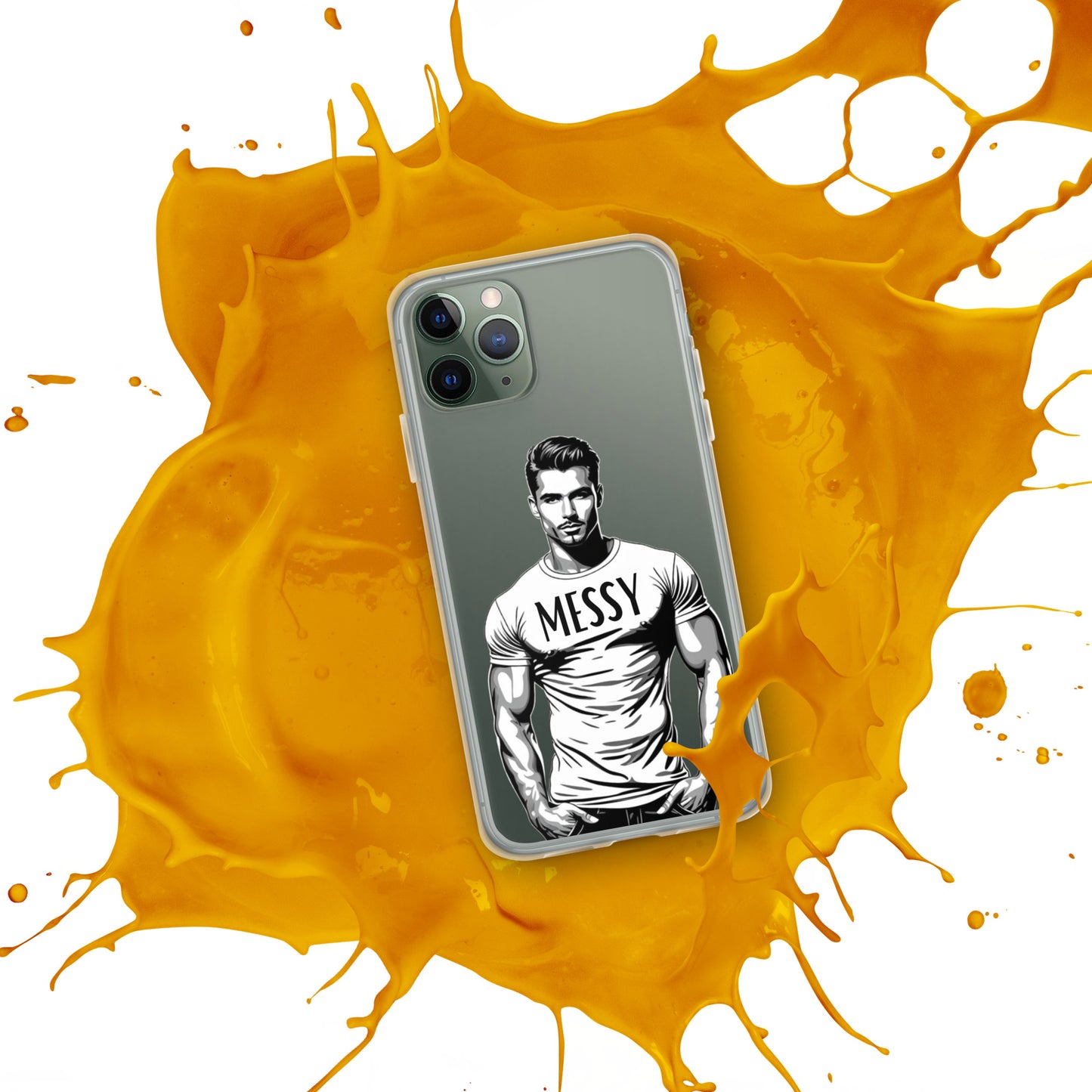 Messy - Clear Case for iPhone®