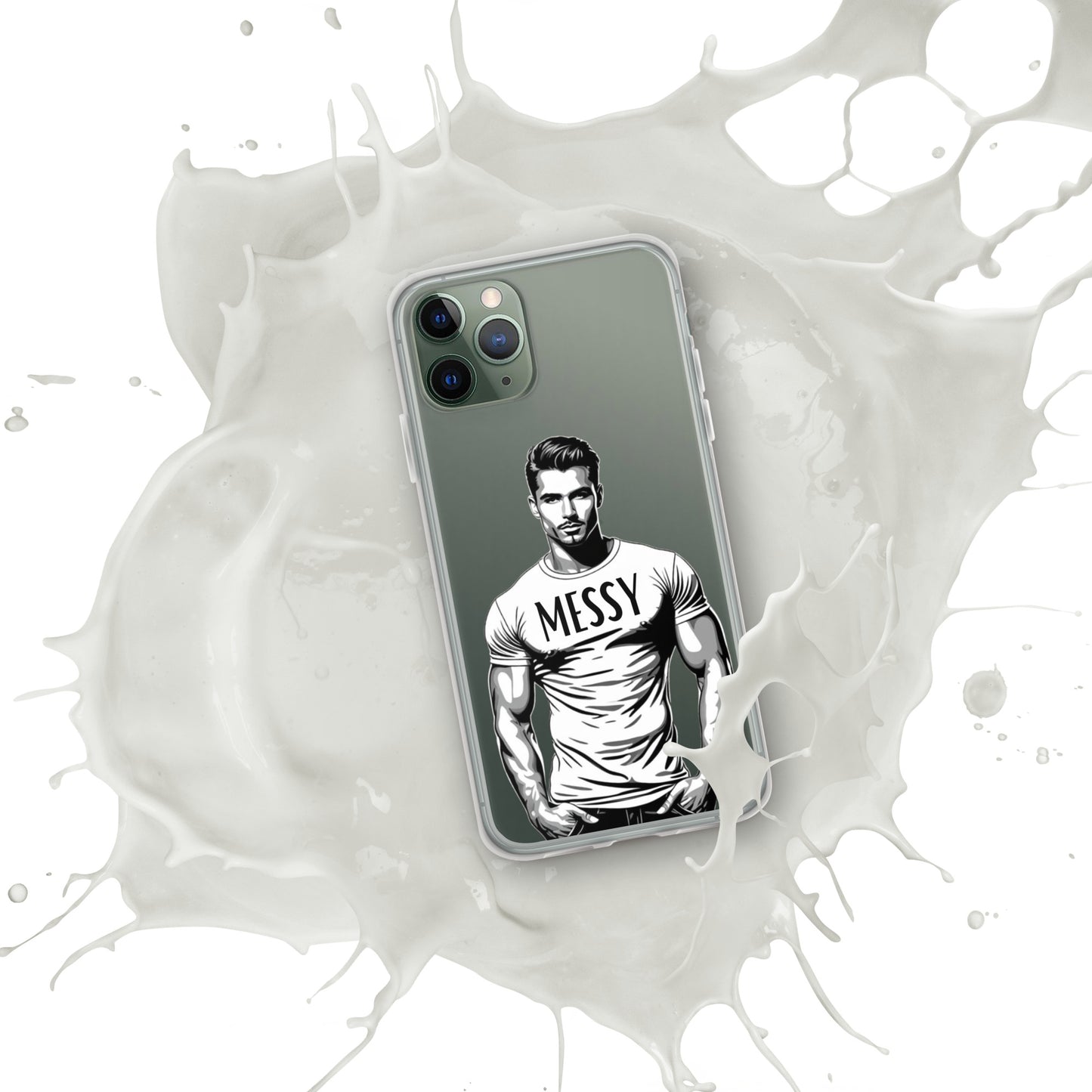 Messy - Clear Case for iPhone®