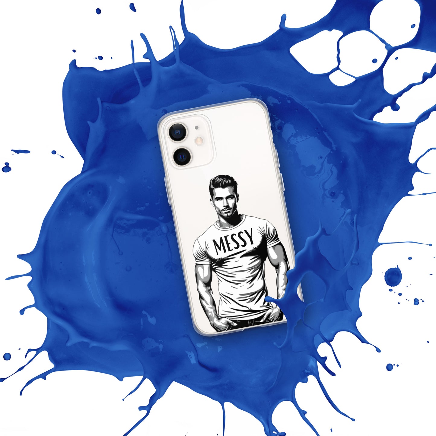 Messy - Clear Case for iPhone®