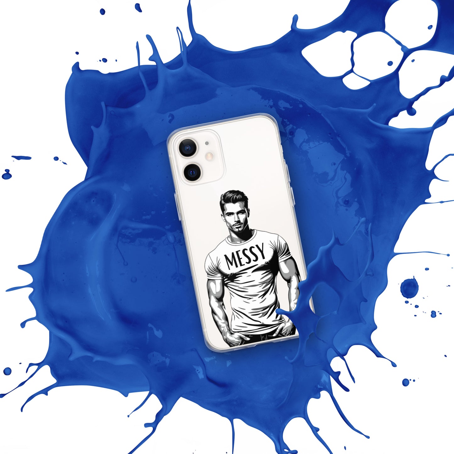 Messy - Clear Case for iPhone®