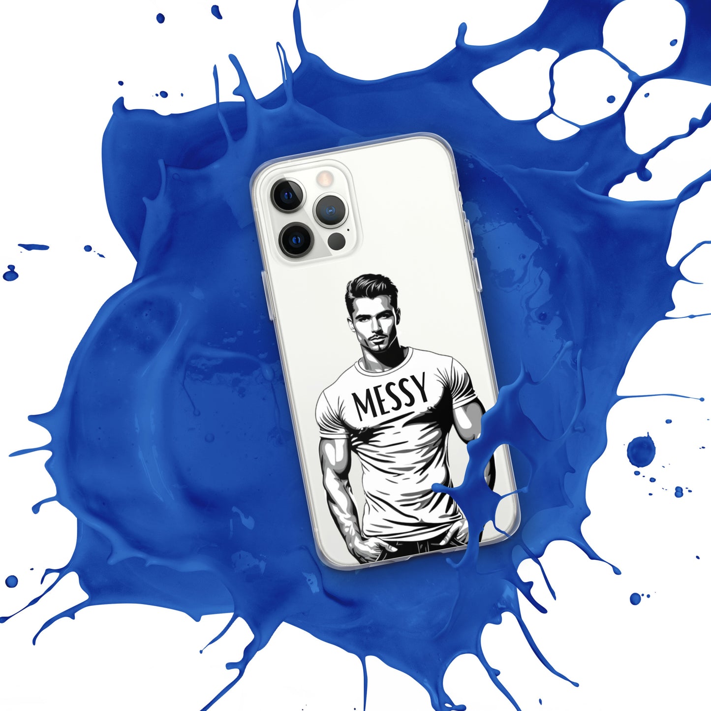 Messy - Clear Case for iPhone®