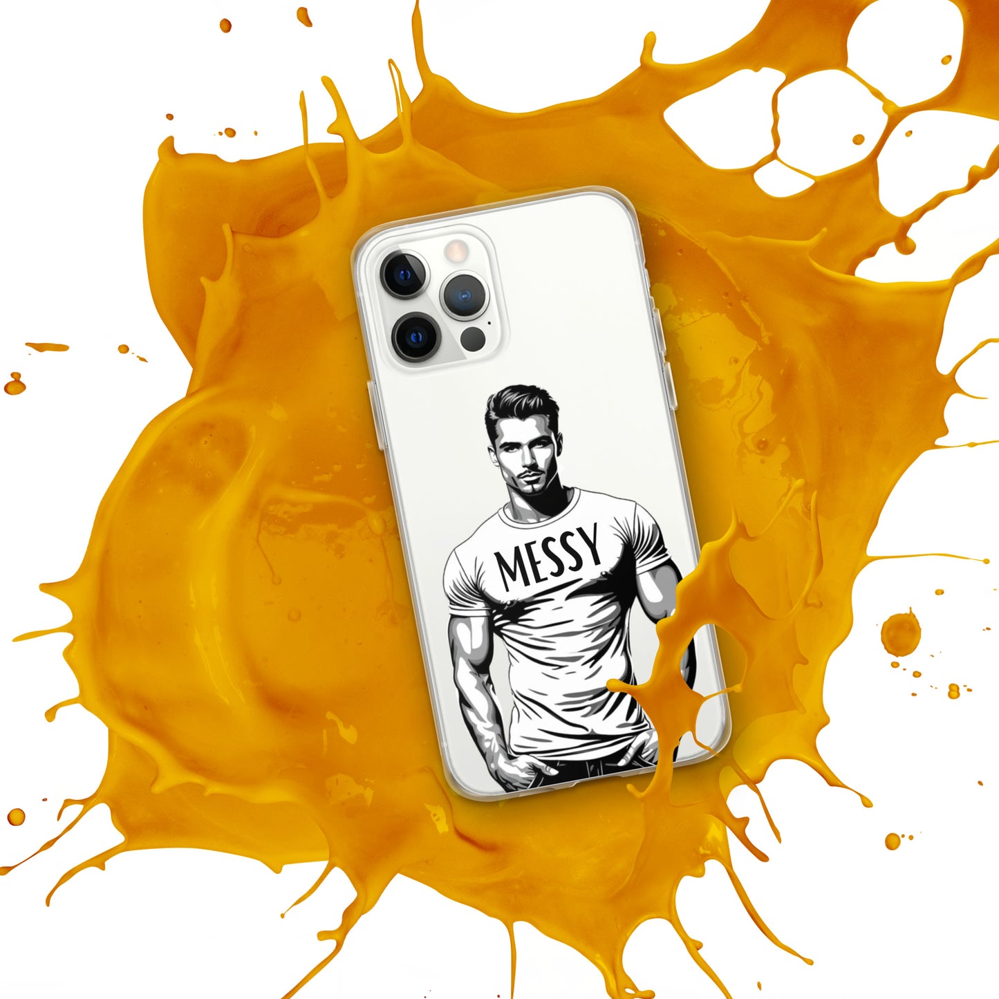Messy - Clear Case for iPhone®