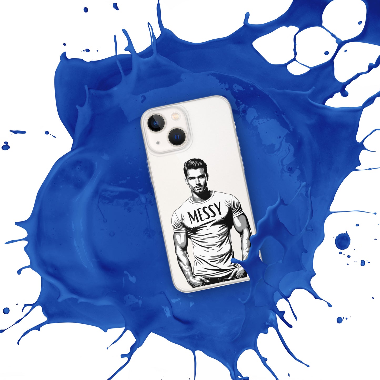 Messy - Clear Case for iPhone®