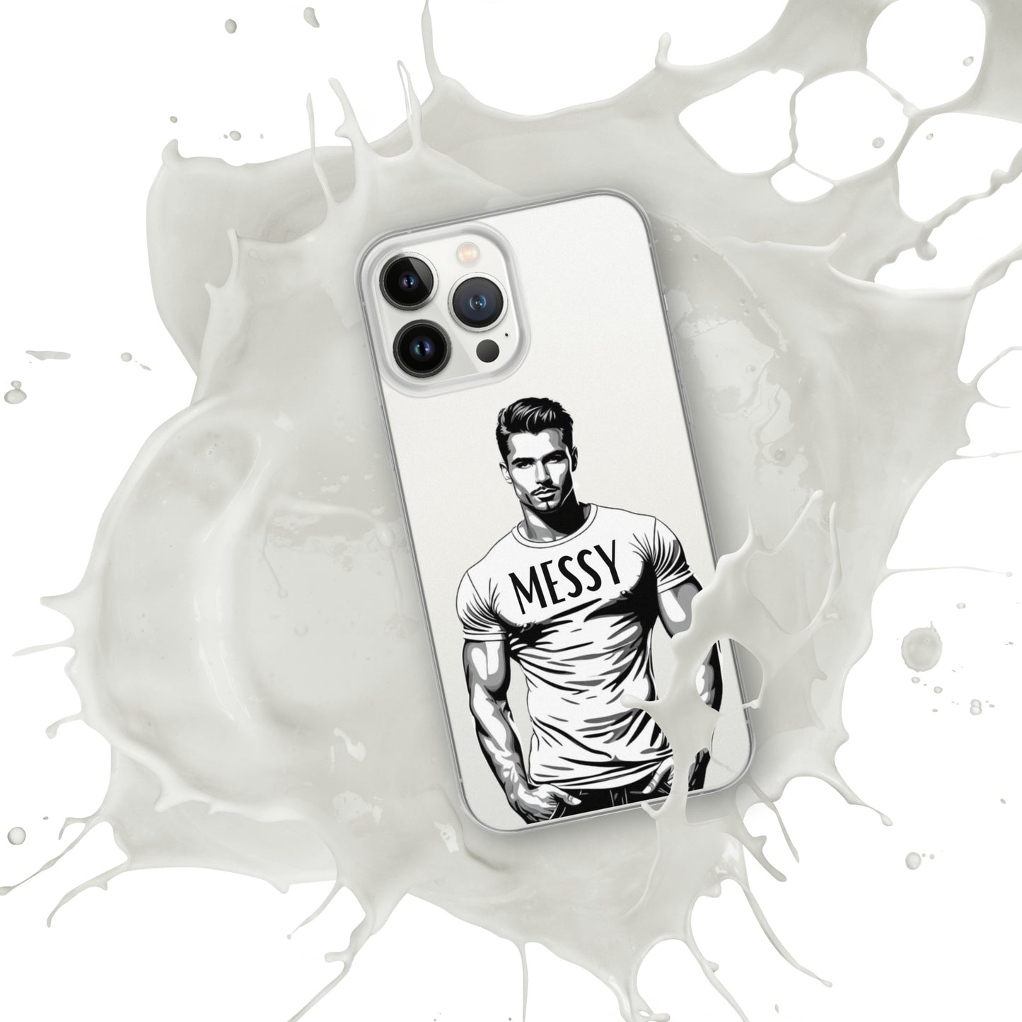 Messy - Clear Case for iPhone®