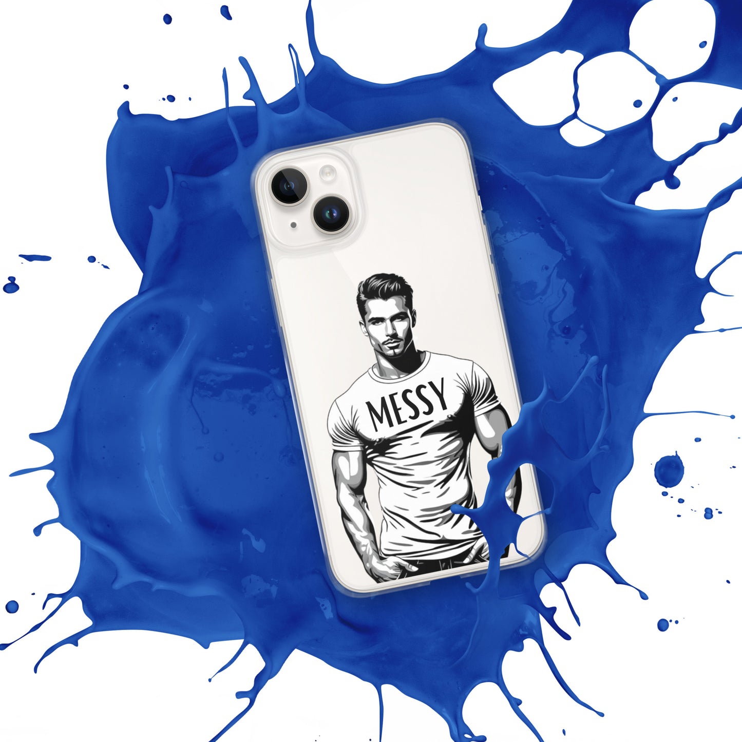 Messy - Clear Case for iPhone®