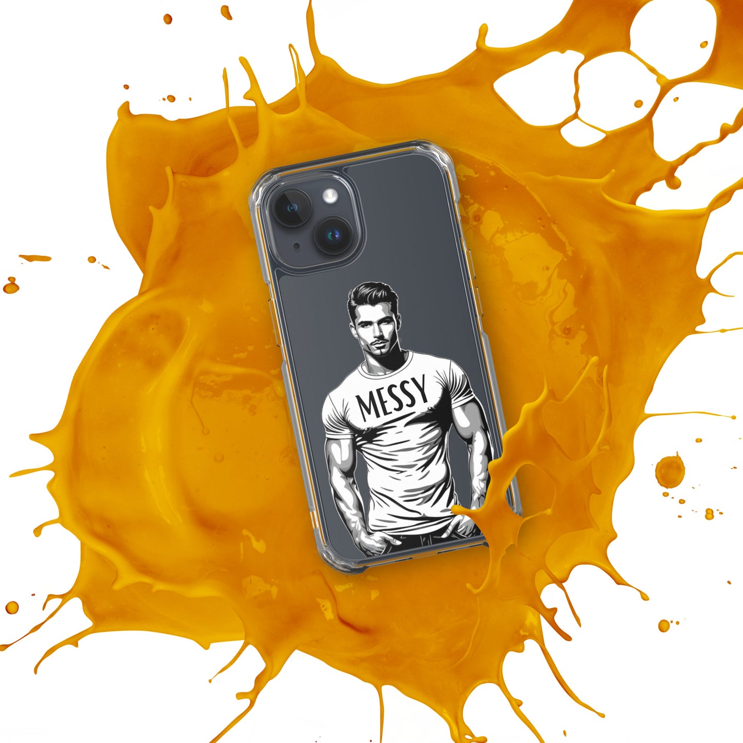 Messy - Clear Case for iPhone®