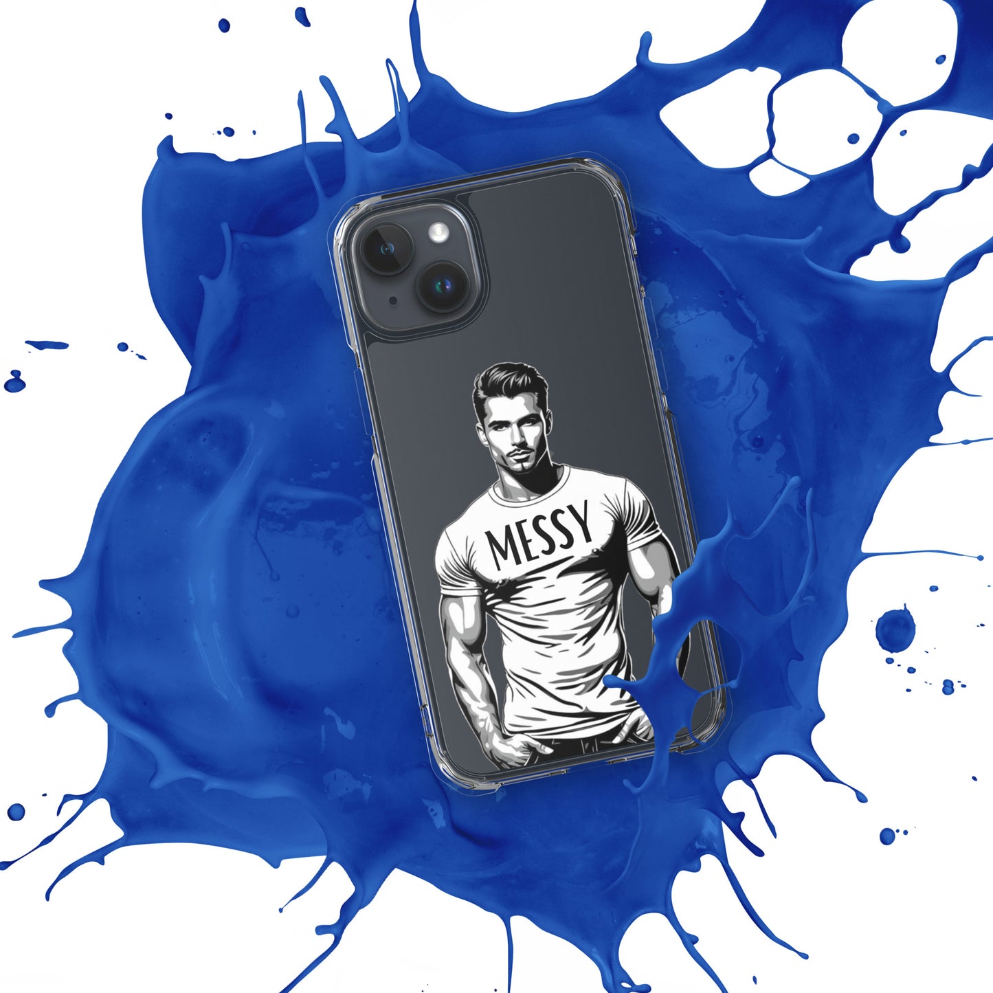 Messy - Clear Case for iPhone®