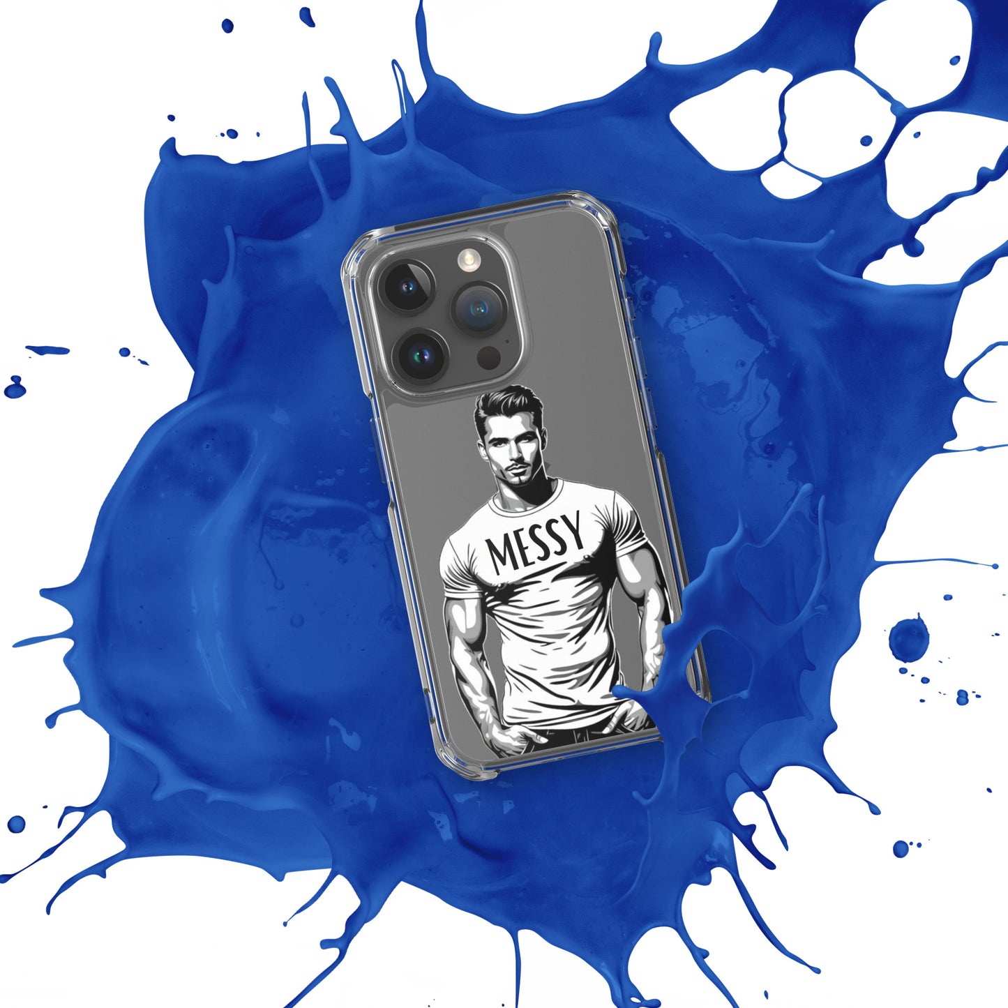 Messy - Clear Case for iPhone®