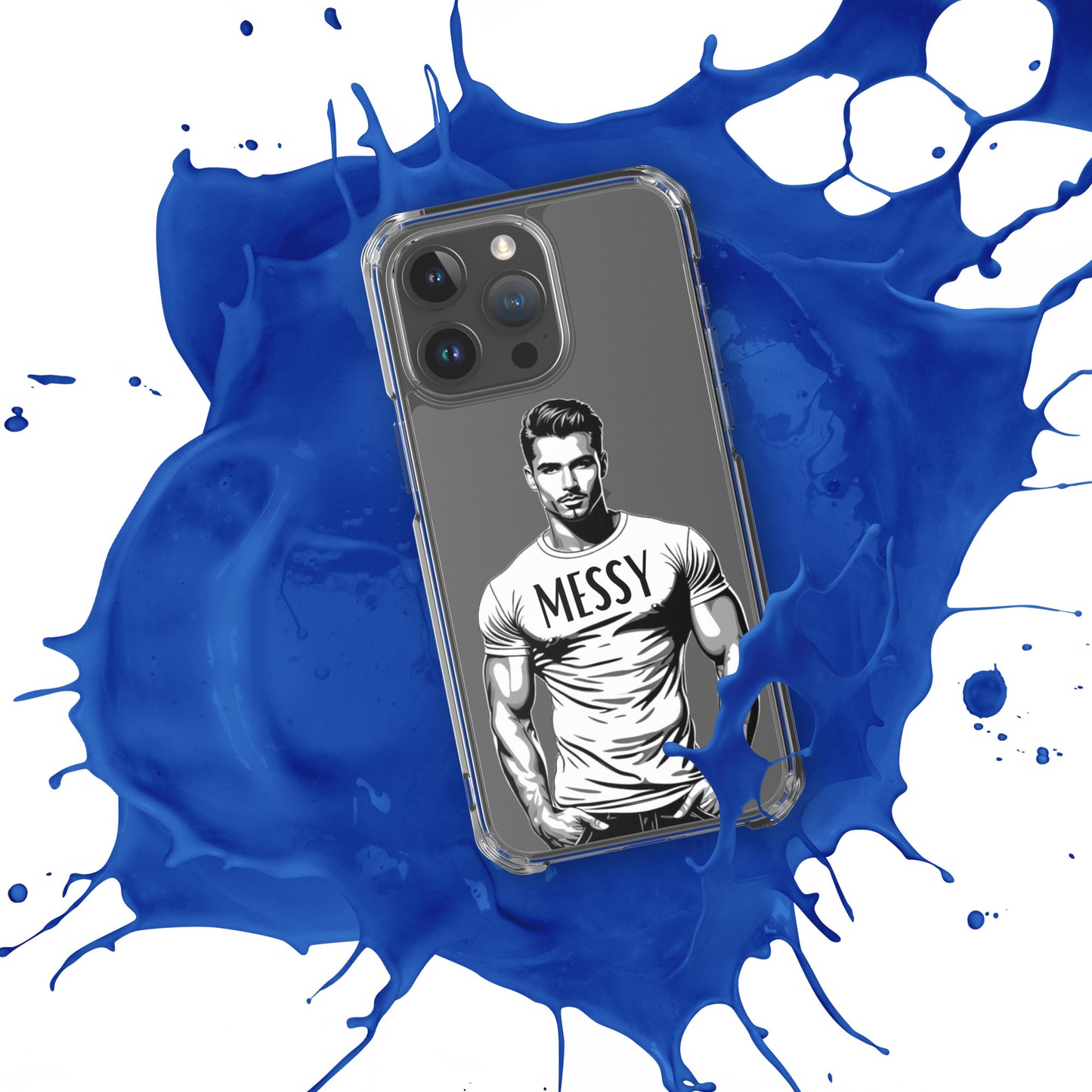 Messy - Clear Case for iPhone®