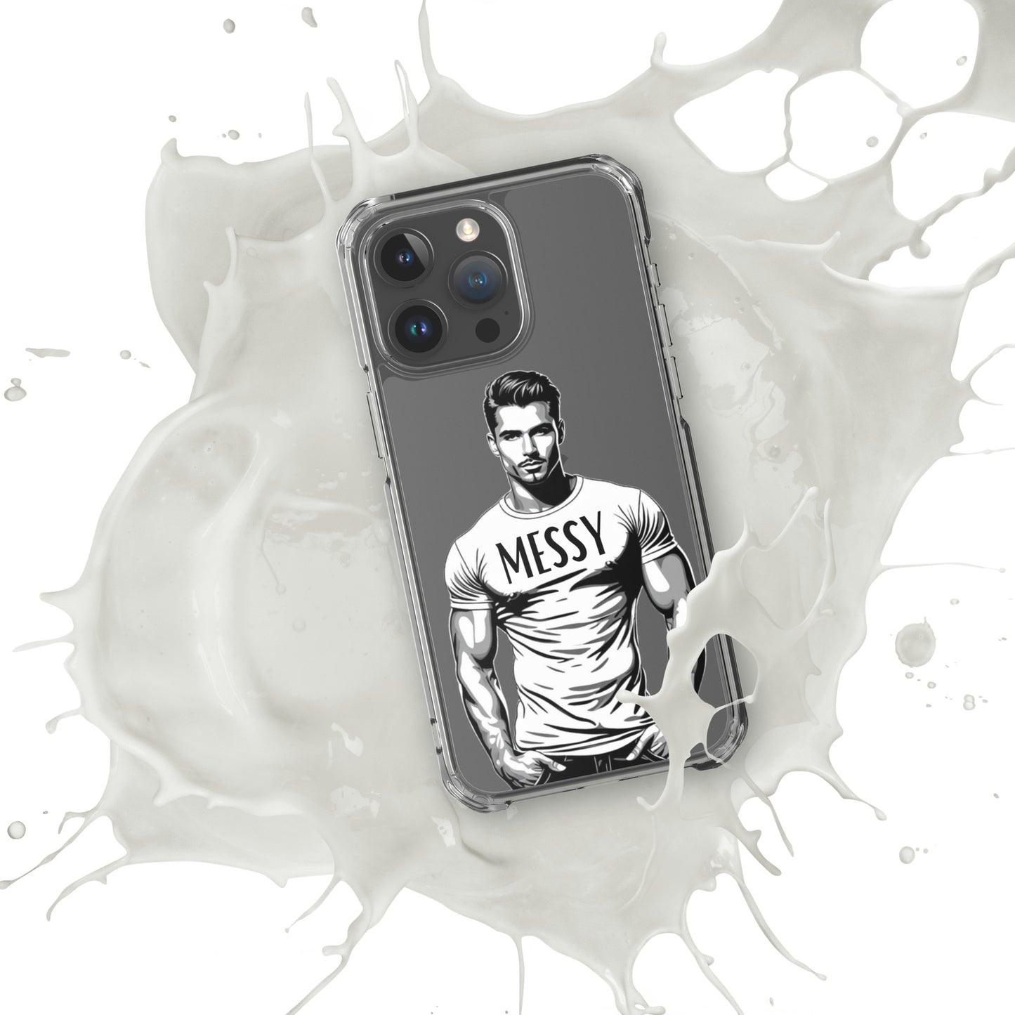 Messy - Clear Case for iPhone®