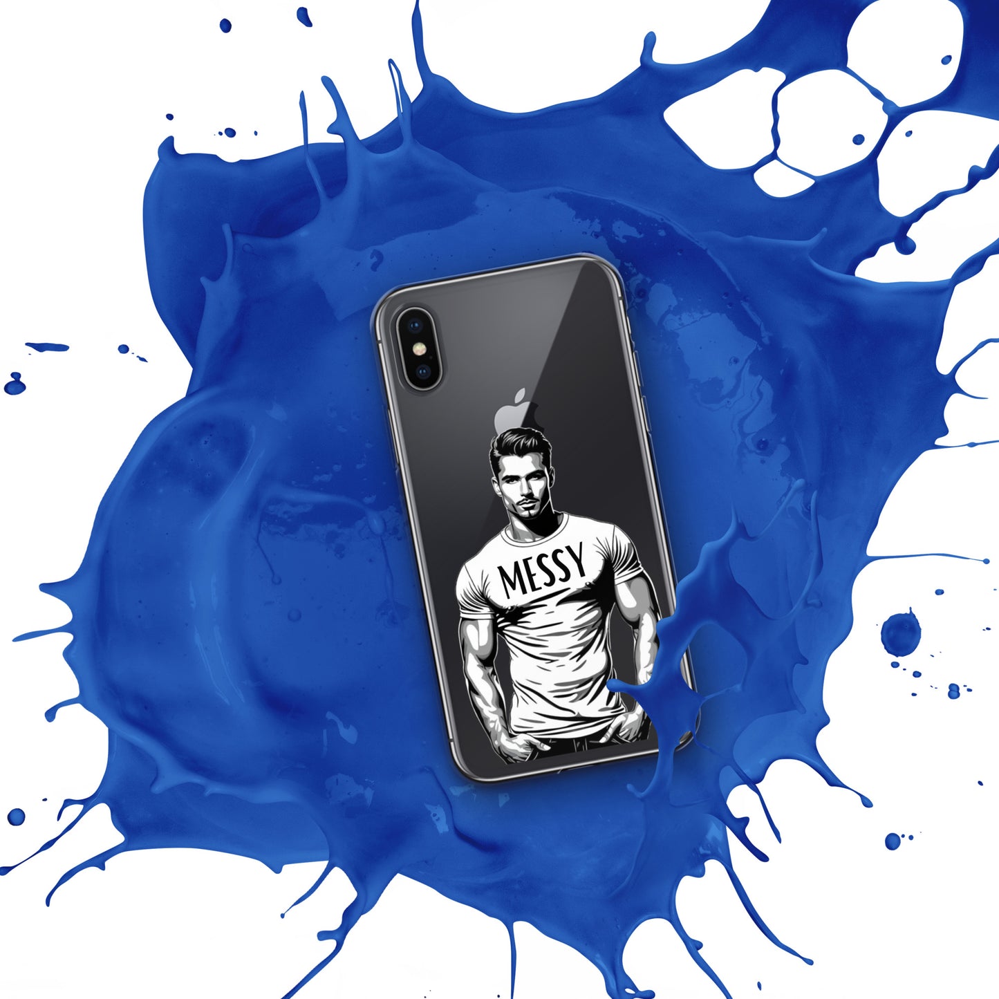 Messy - Clear Case for iPhone®