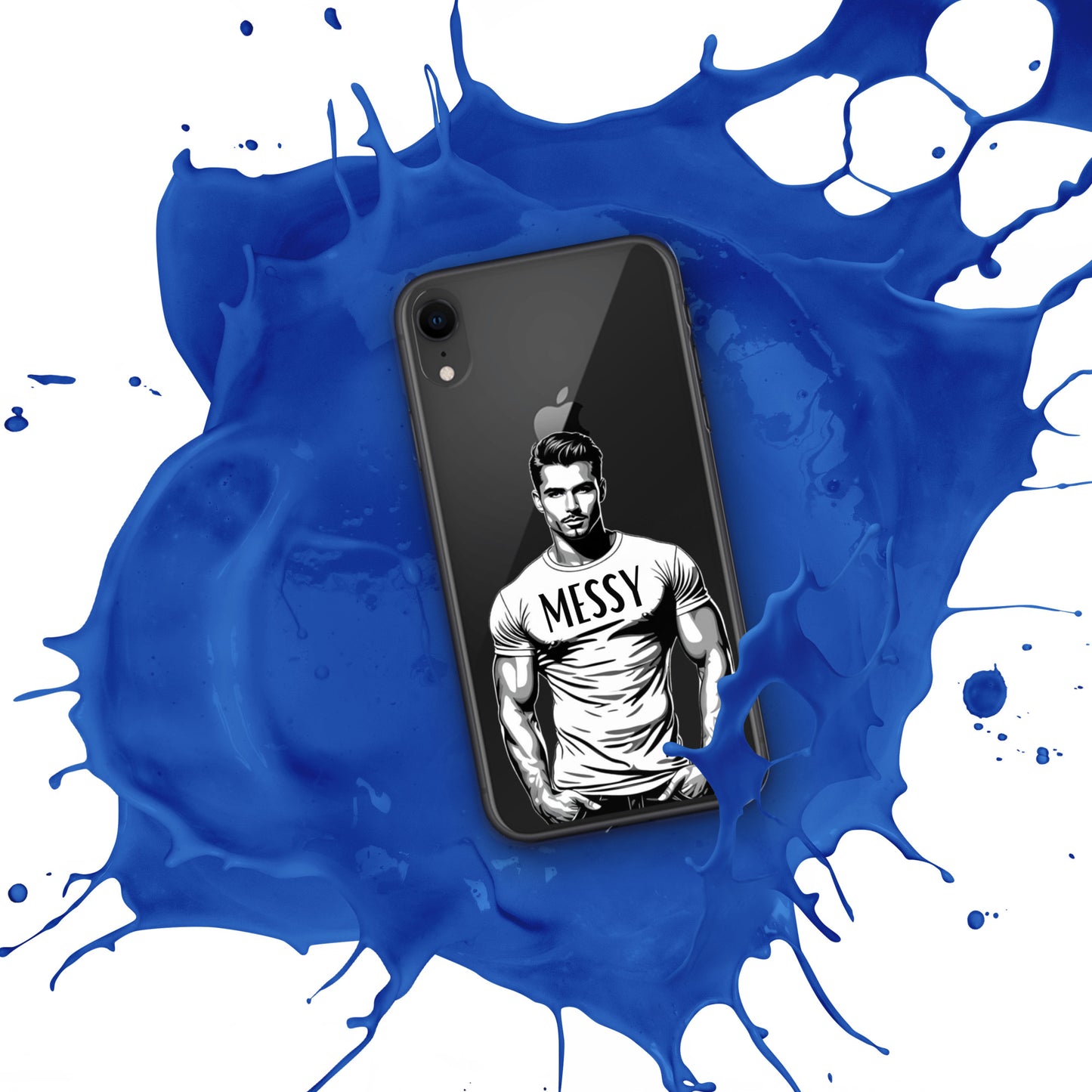 Messy - Clear Case for iPhone®