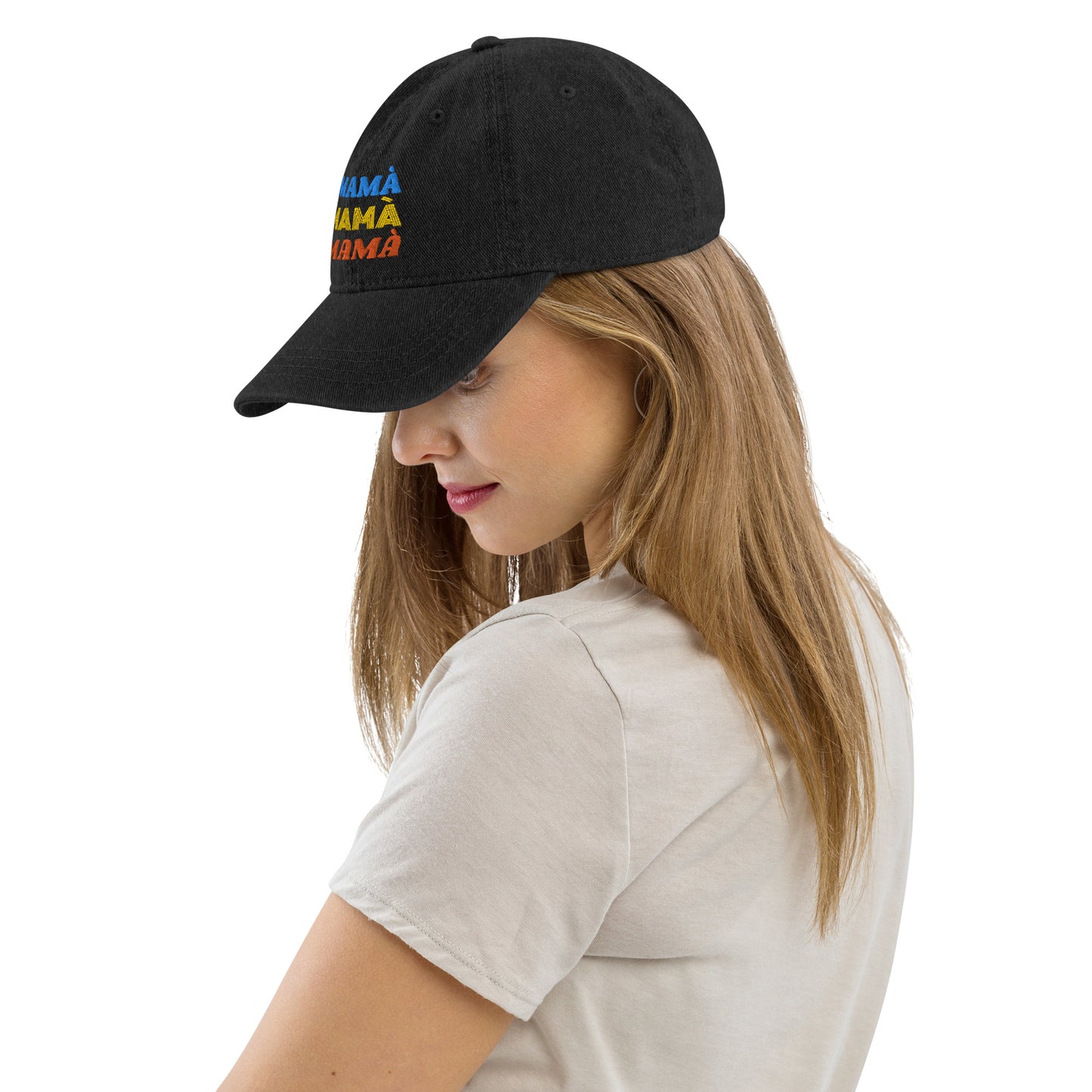 Mama Denim Hat