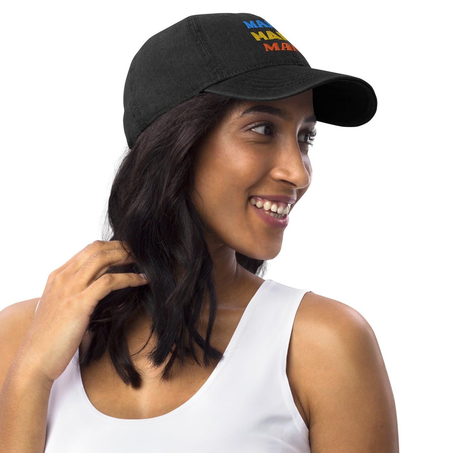 Mama Denim Hat
