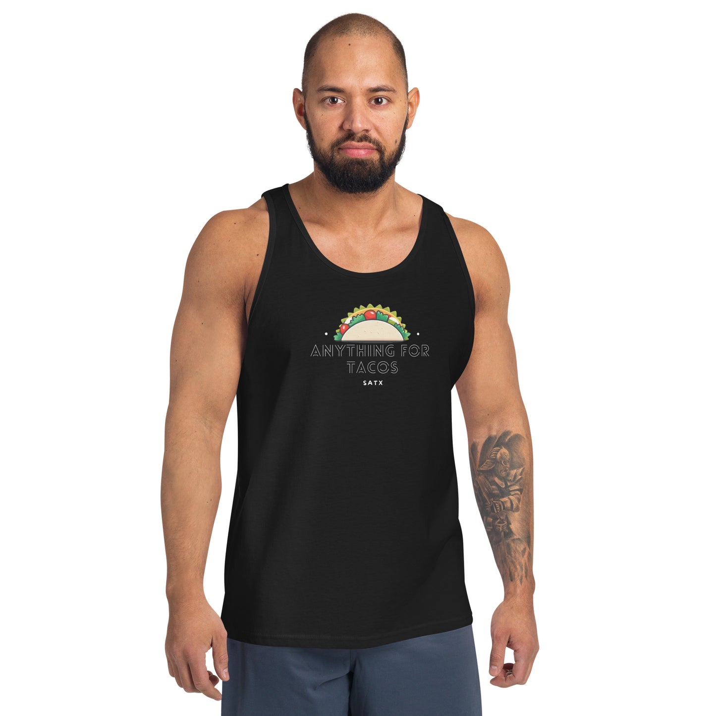 Anything for Tacos Men's Tank Top