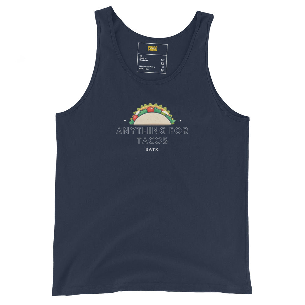 Anything for Tacos Men's Tank Top