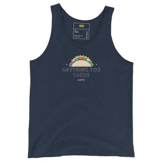 Anything for Tacos Men's Tank Top