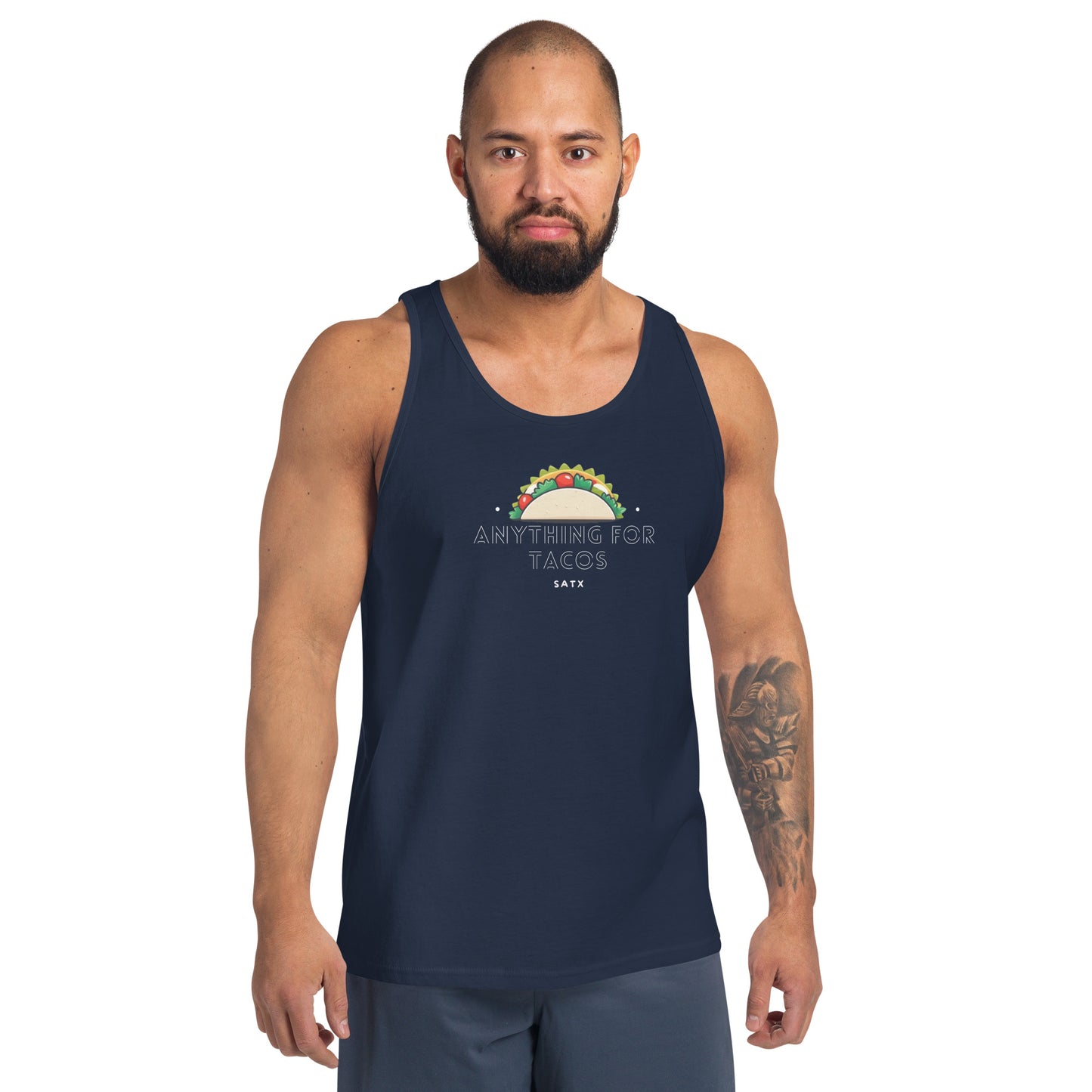 Anything for Tacos Men's Tank Top