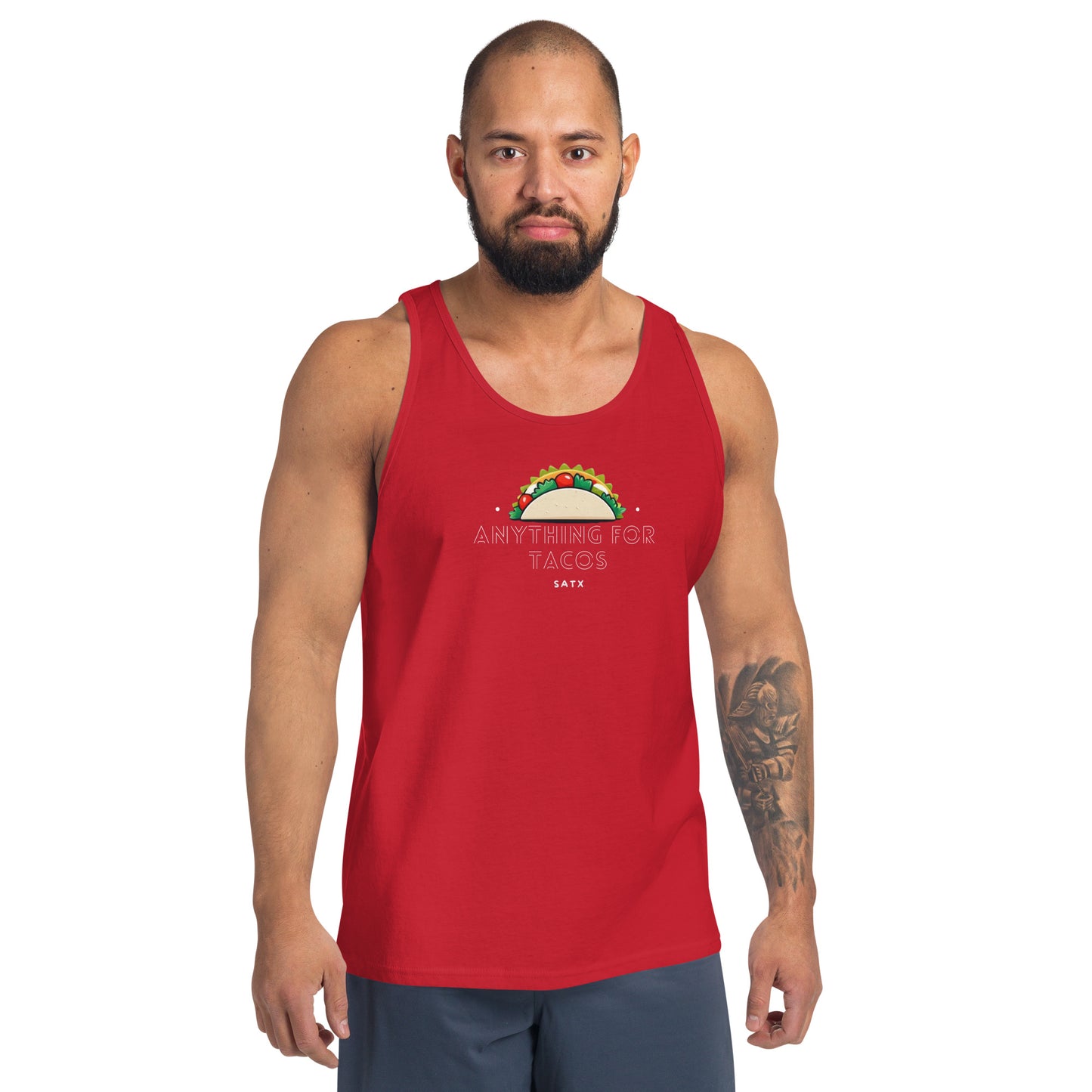 Anything for Tacos Men's Tank Top
