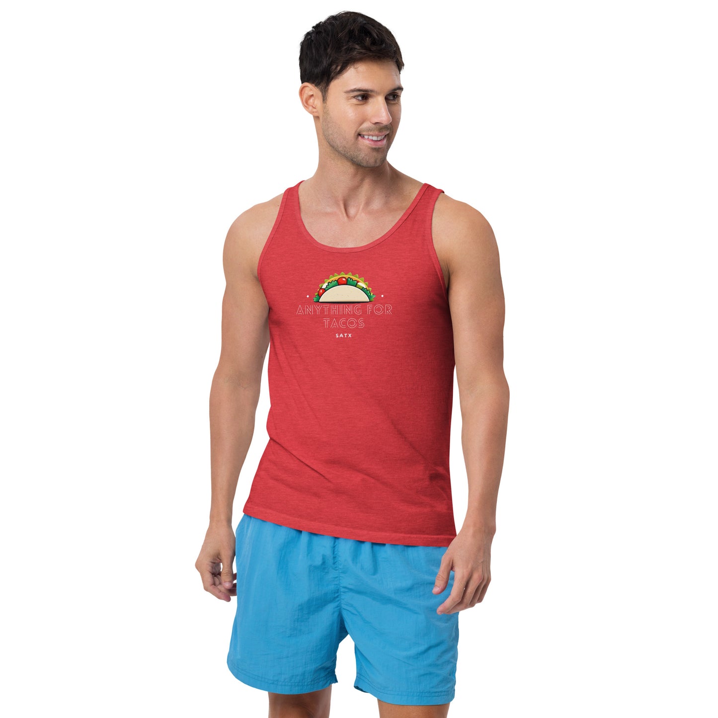 Anything for Tacos Men's Tank Top