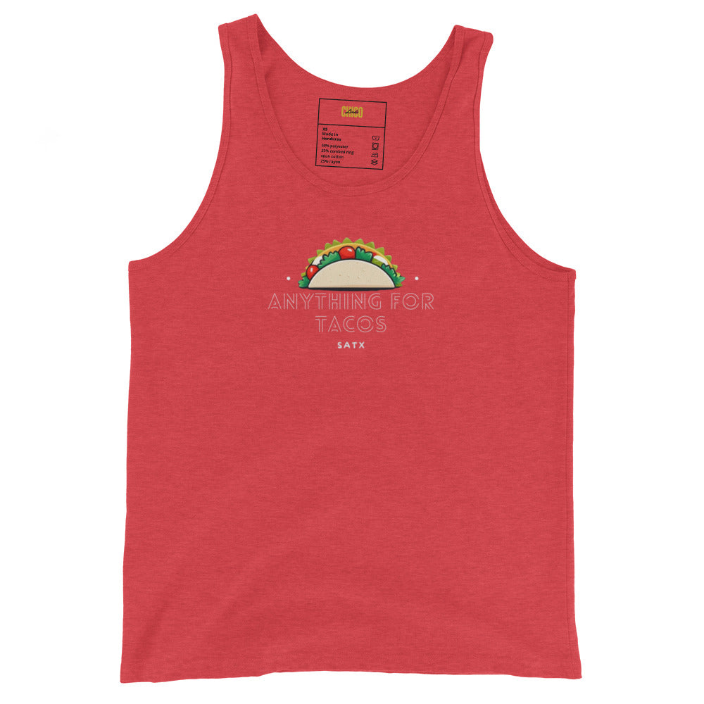 Anything for Tacos Men's Tank Top