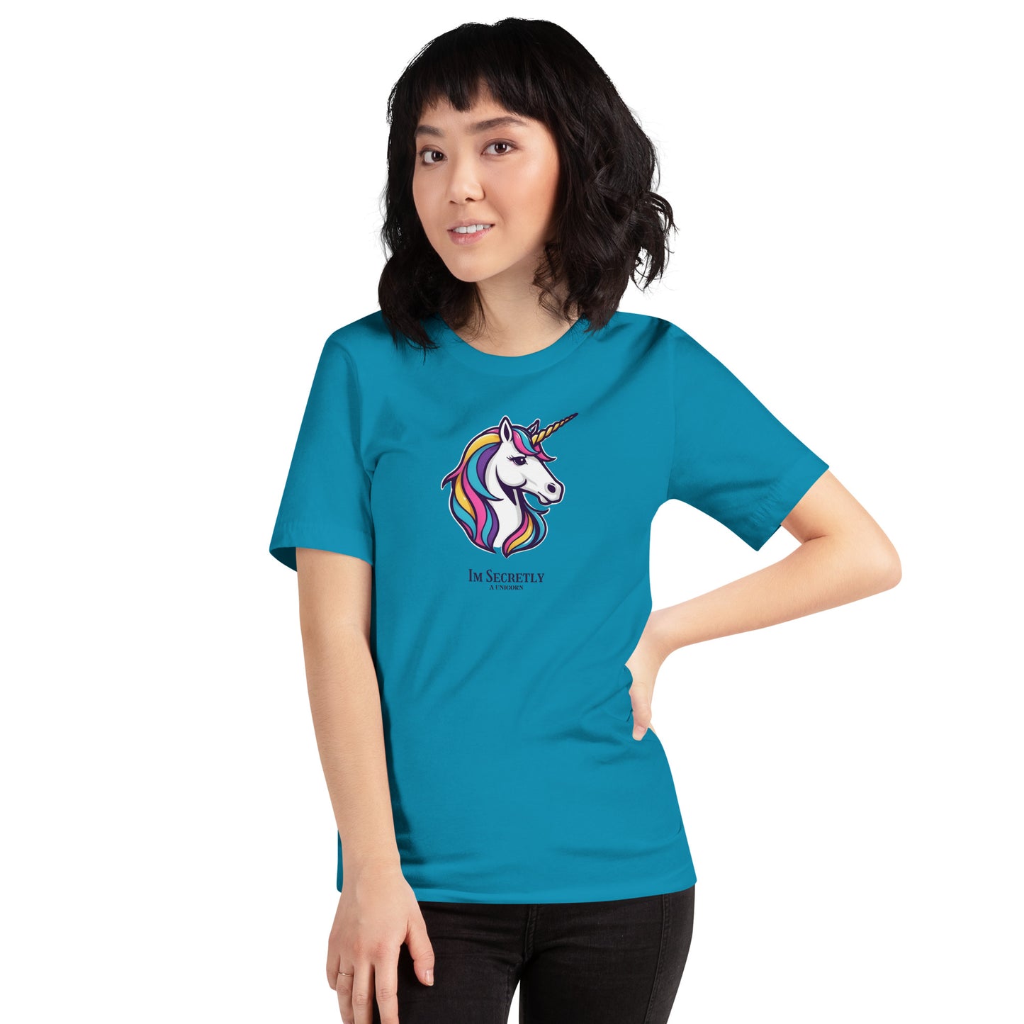 I'm Secretly a Unicorn Unisex t-shirt
