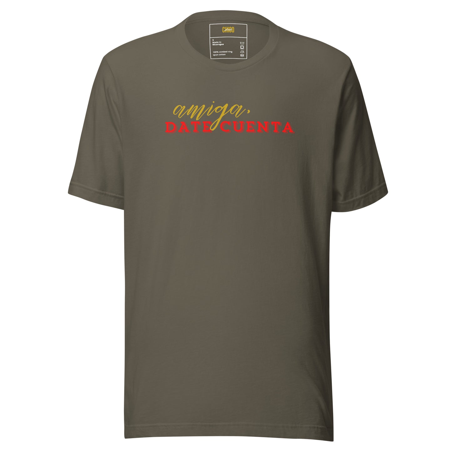 Amiga, Date Cuenta Unisex t-shirt