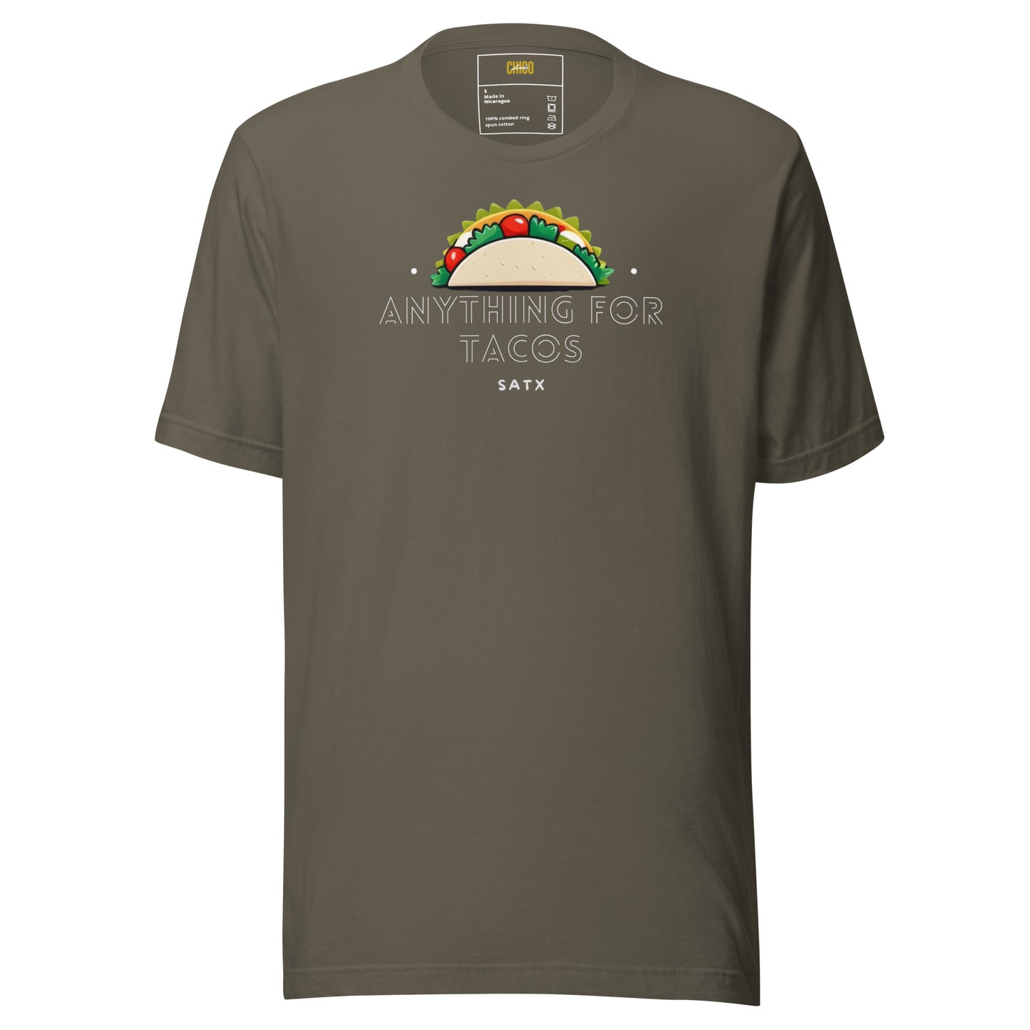 Anything for Tacos Unisex t-shirt