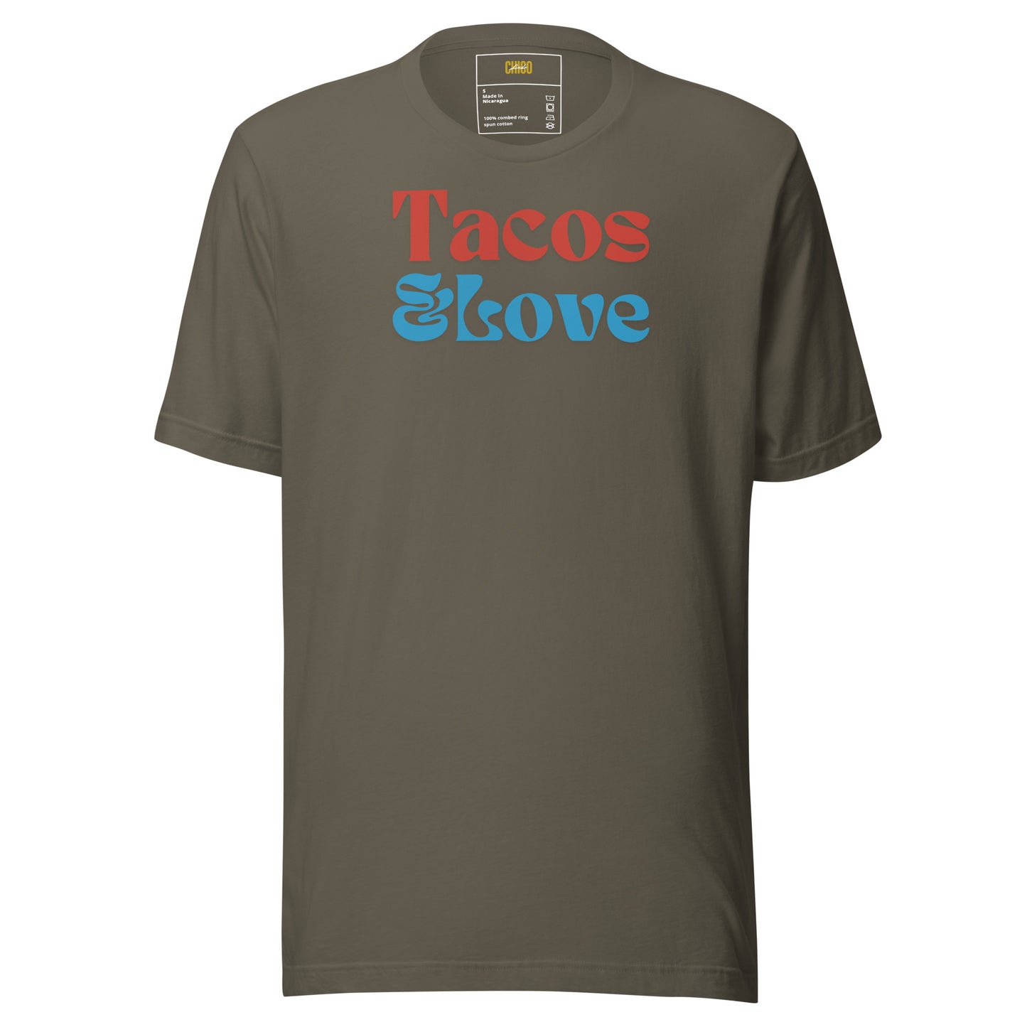 Tacos & Love Unisex t-shirt