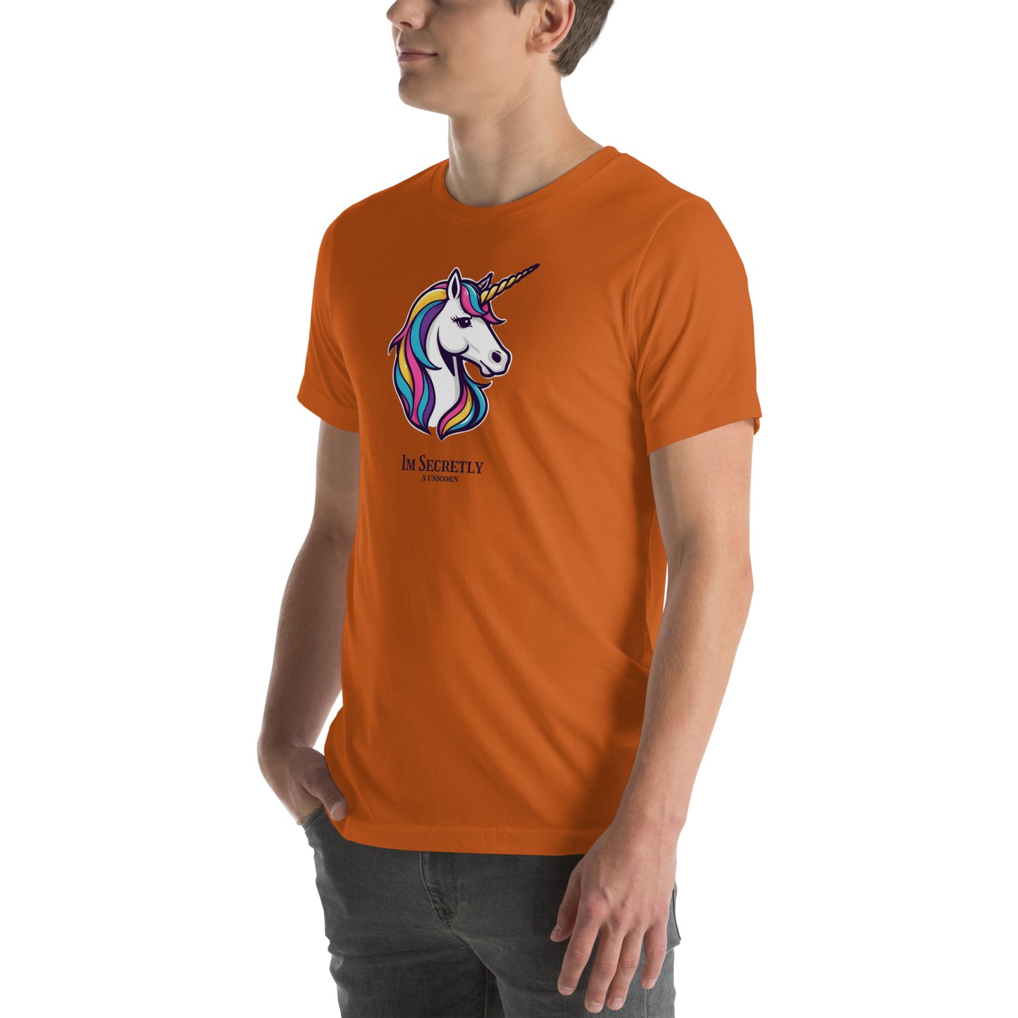I'm Secretly a Unicorn Unisex t-shirt
