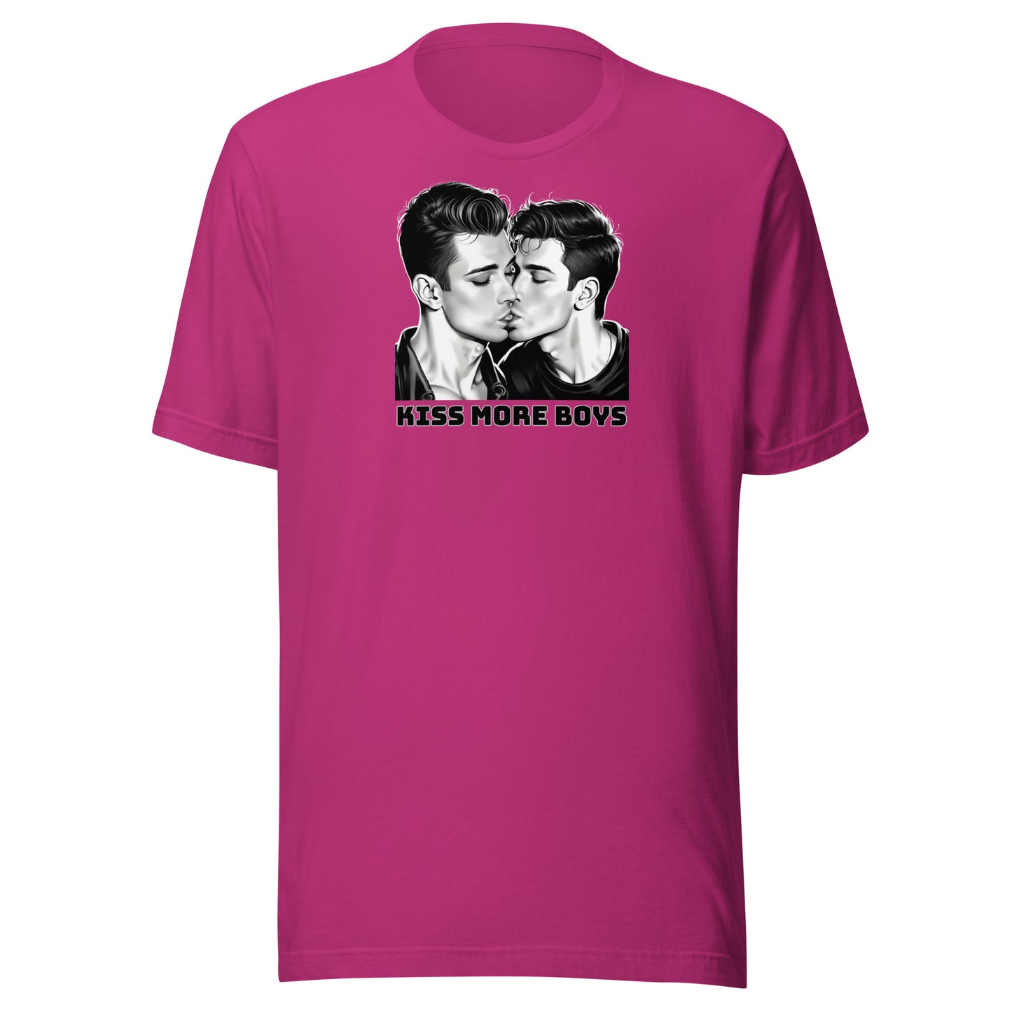 Kiss More Boys Unisex t-shirt