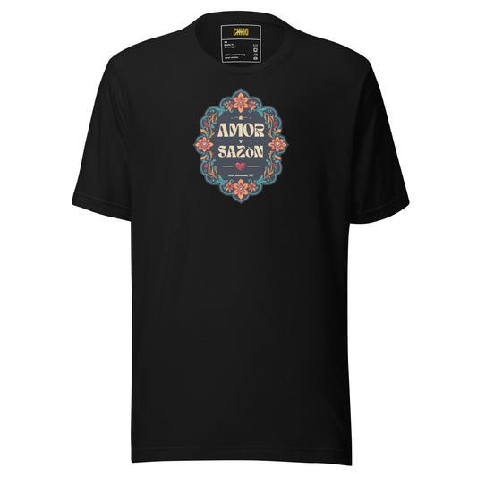 Amor Y Sazon Unisex t-shirt