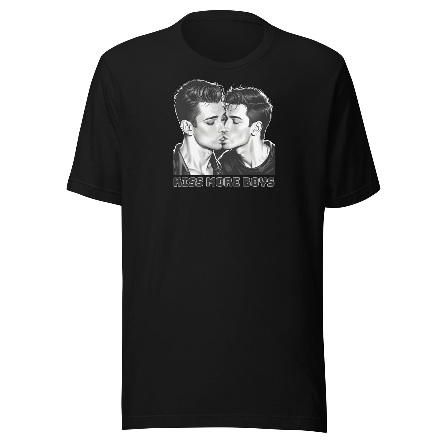 Kiss More Boys Unisex t-shirt