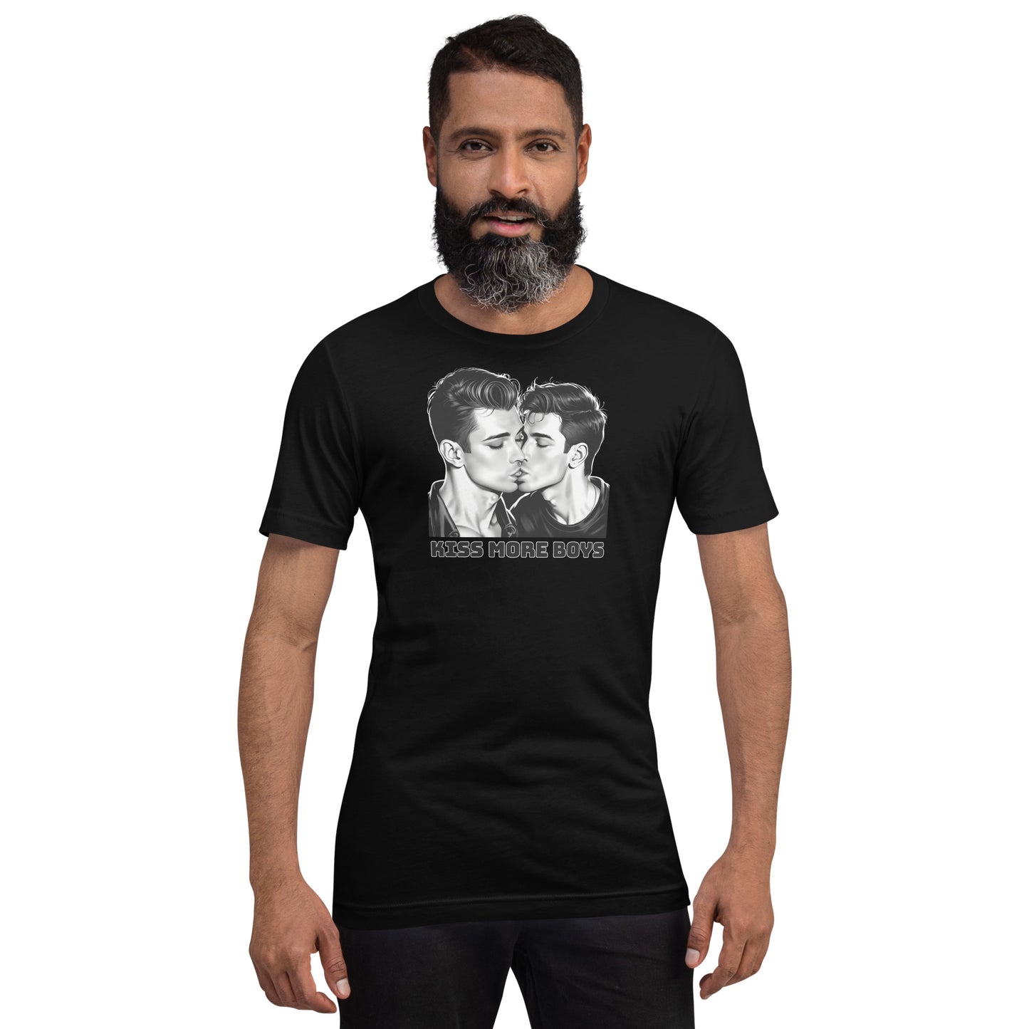 Kiss More Boys Unisex t-shirt