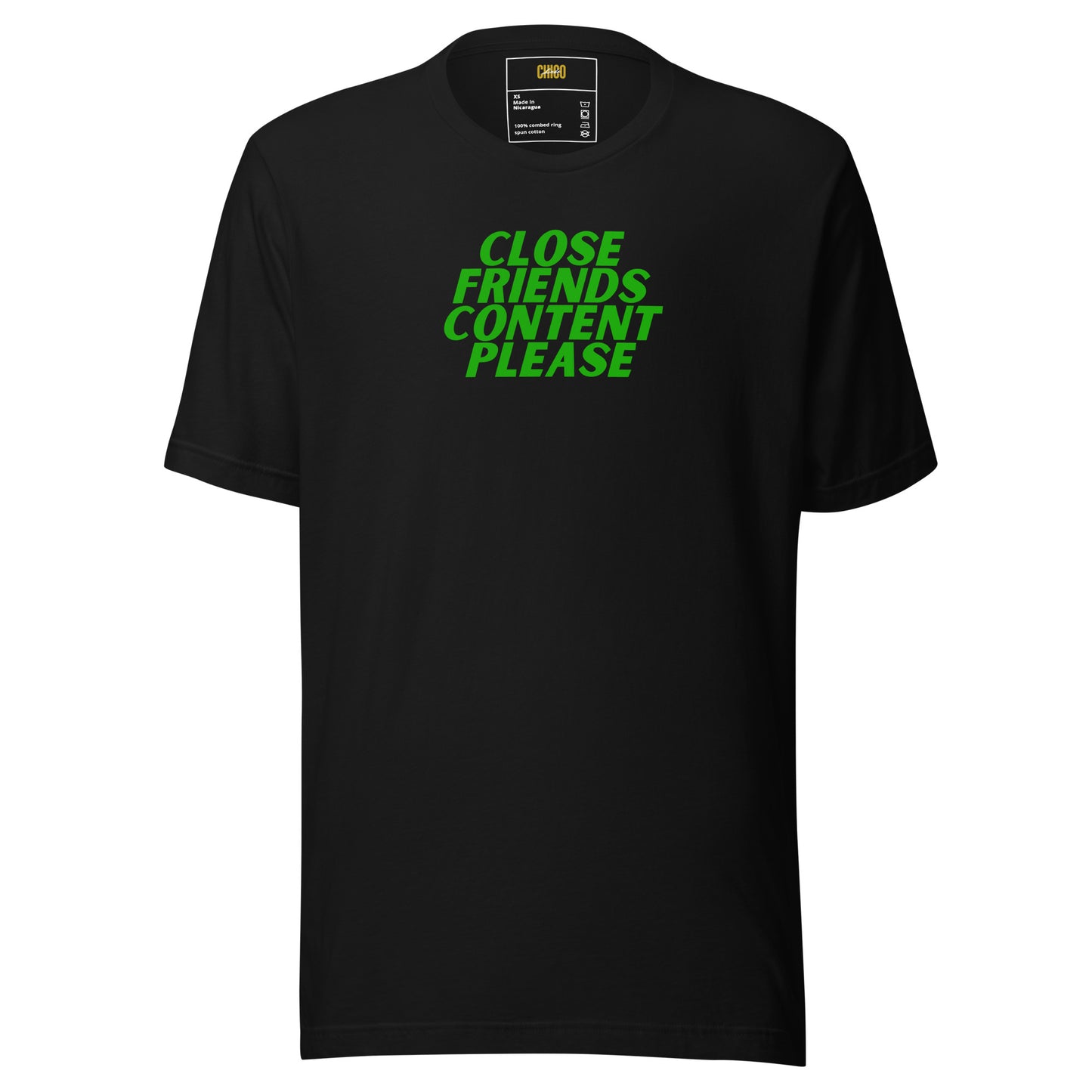 Close Friends Content Please Unisex t-shirt