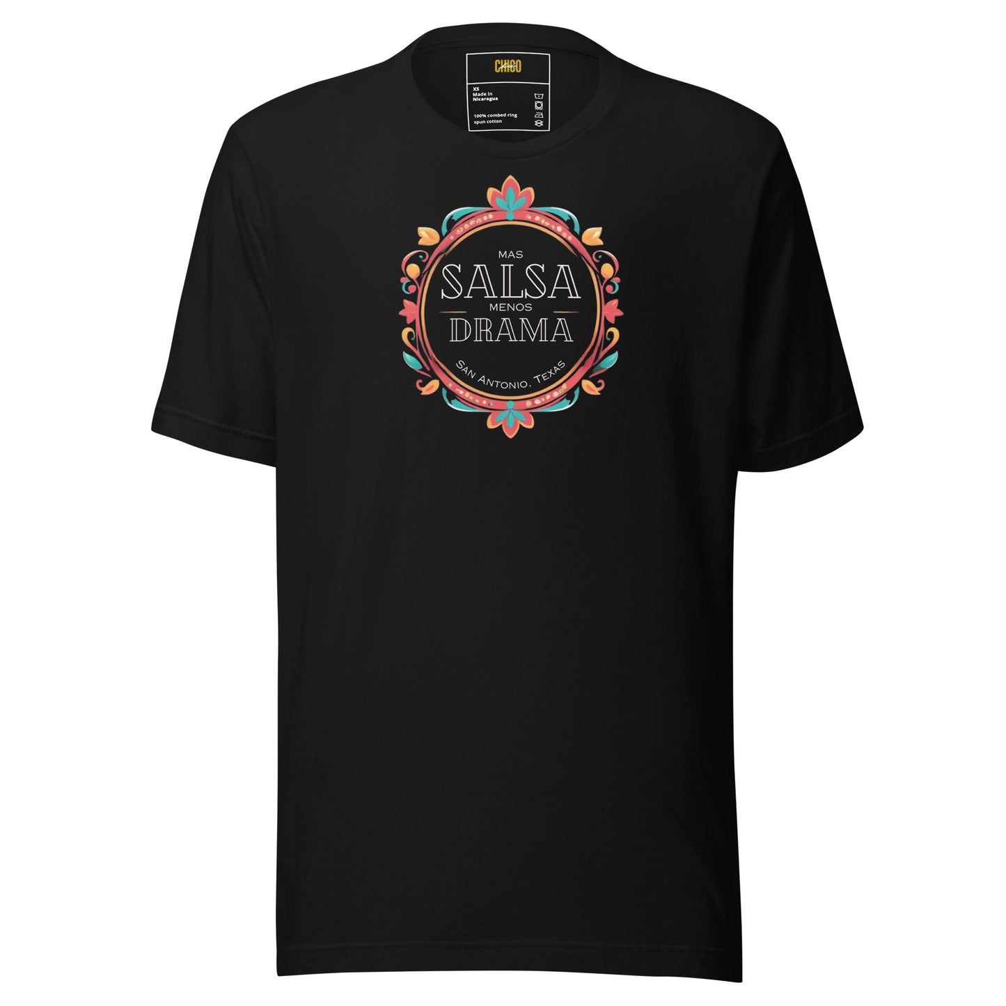Mas Salsa Menos Drama Unisex t-shirt