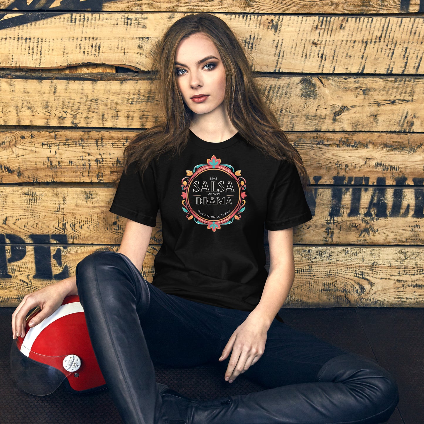 Mas Salsa Menos Drama Unisex t-shirt