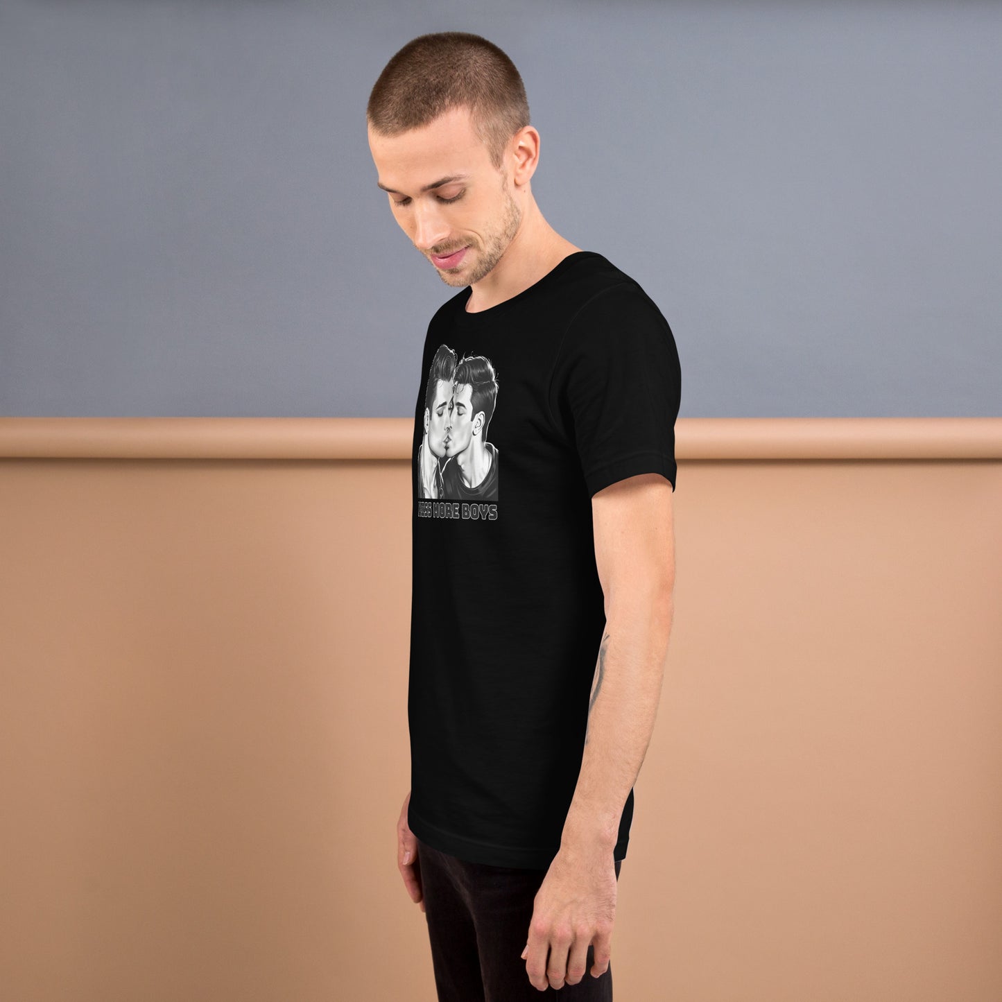 Kiss More Boys Unisex t-shirt