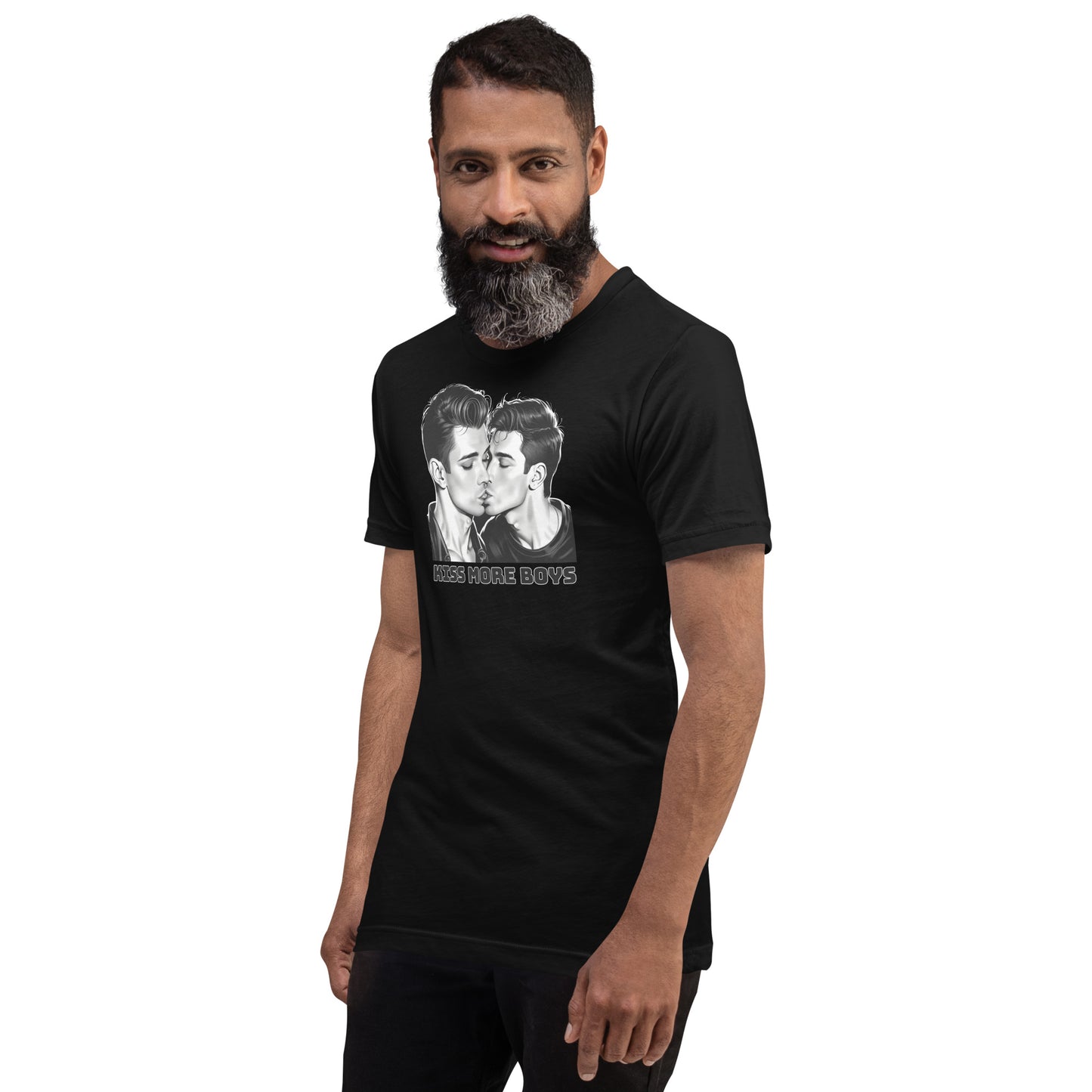 Kiss More Boys Unisex t-shirt
