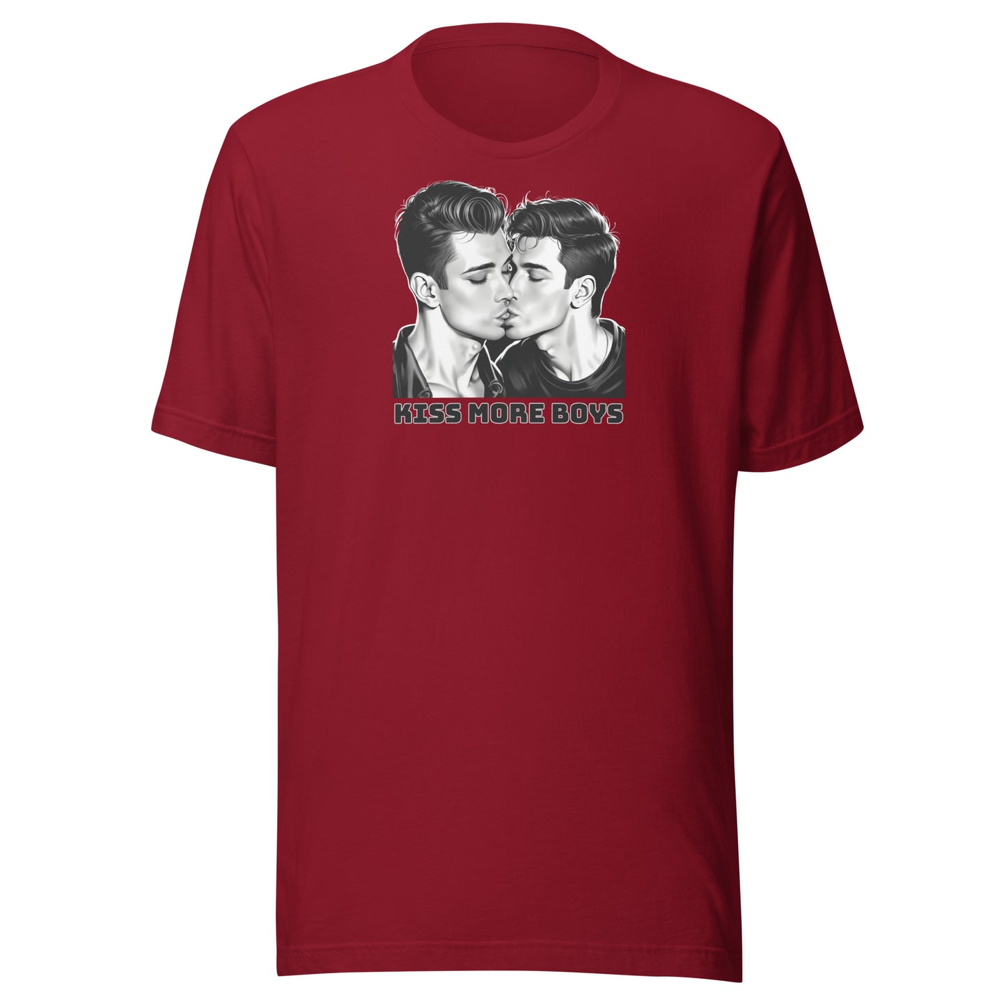 Kiss More Boys Unisex t-shirt