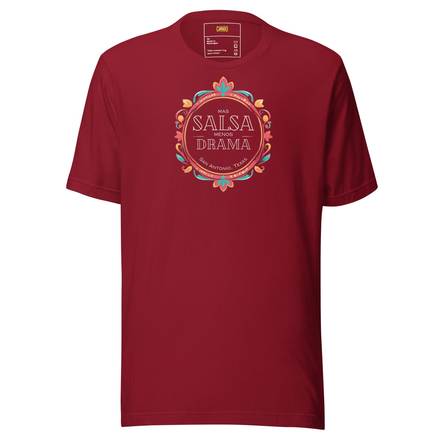 Mas Salsa Menos Drama Unisex t-shirt